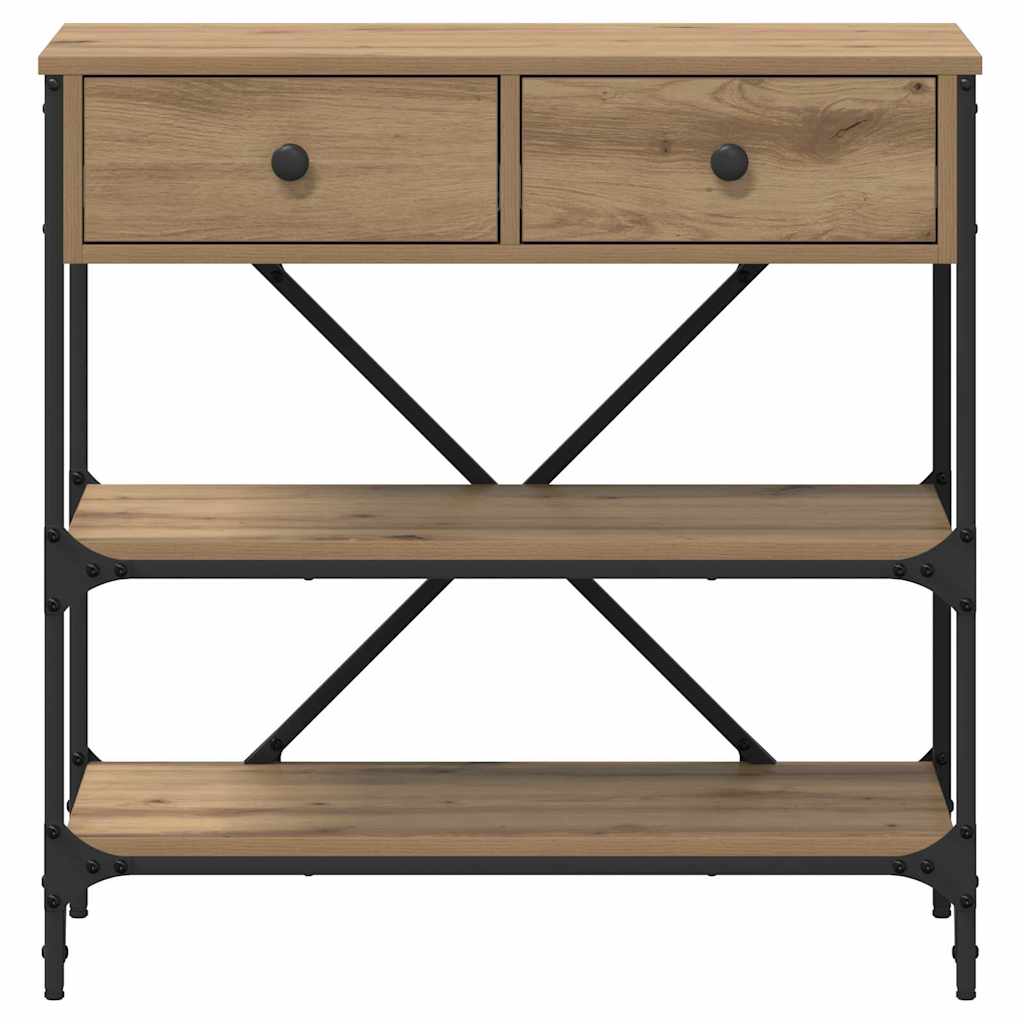 Konzolasztal Barna 75 x 34,5 x 75 cm faszínű