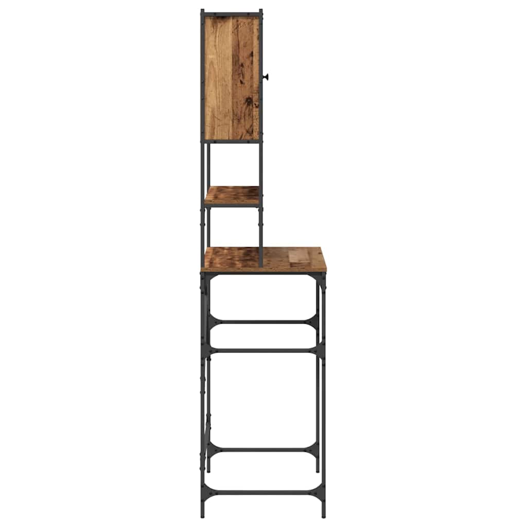 Mosógép Szekrény Öreg fa 68 x 48,5 x 194 cm Szerelt Fa