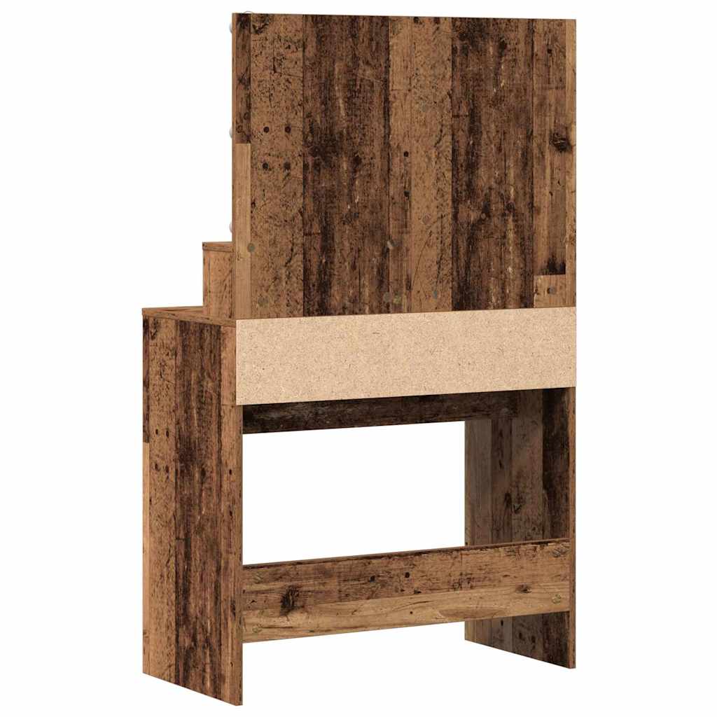 Öltözködőasztal Öreg fa 80 x 41 x 134,5 cm Szerelt Fa