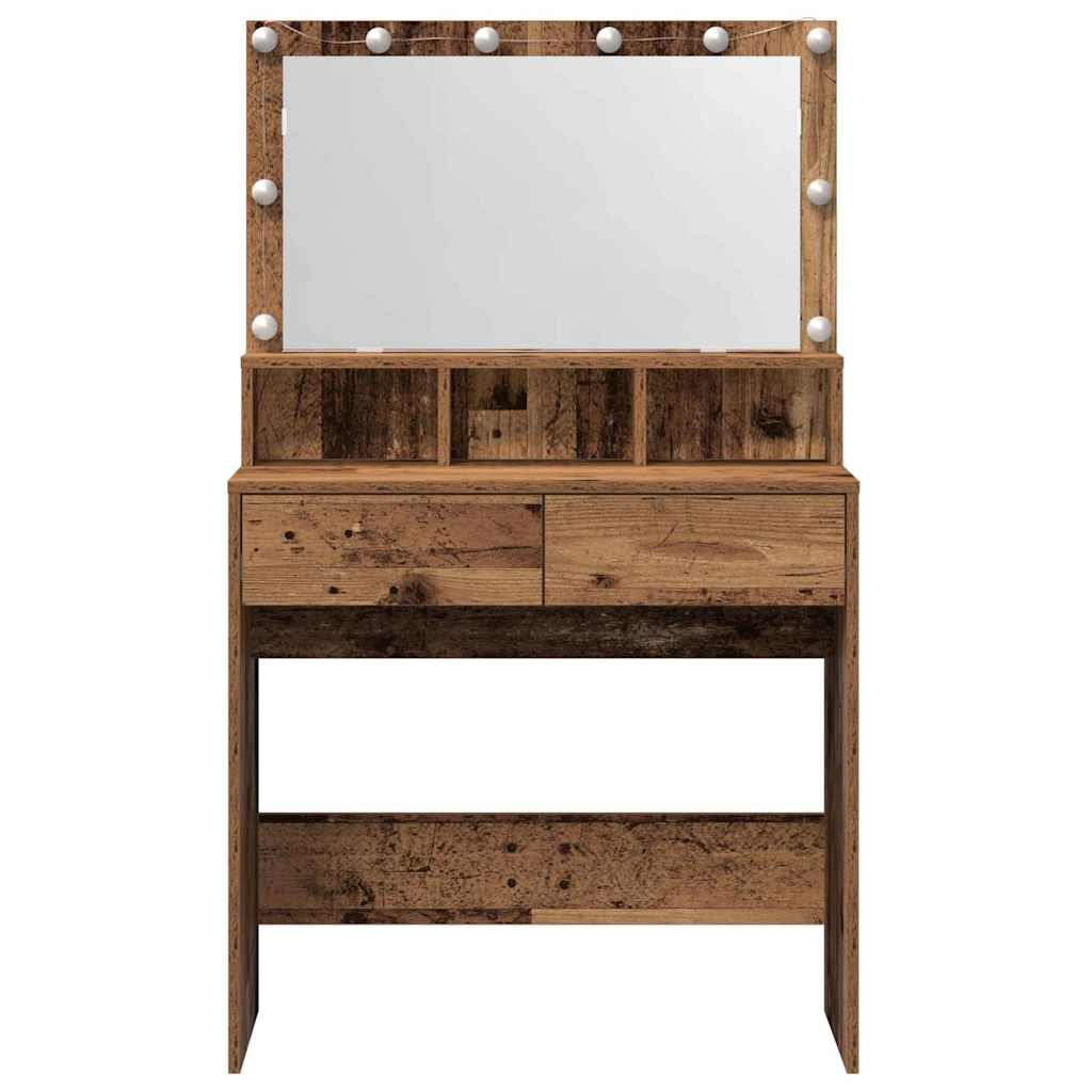 Öltözködőasztal Öreg fa 80 x 41 x 134,5 cm Szerelt Fa