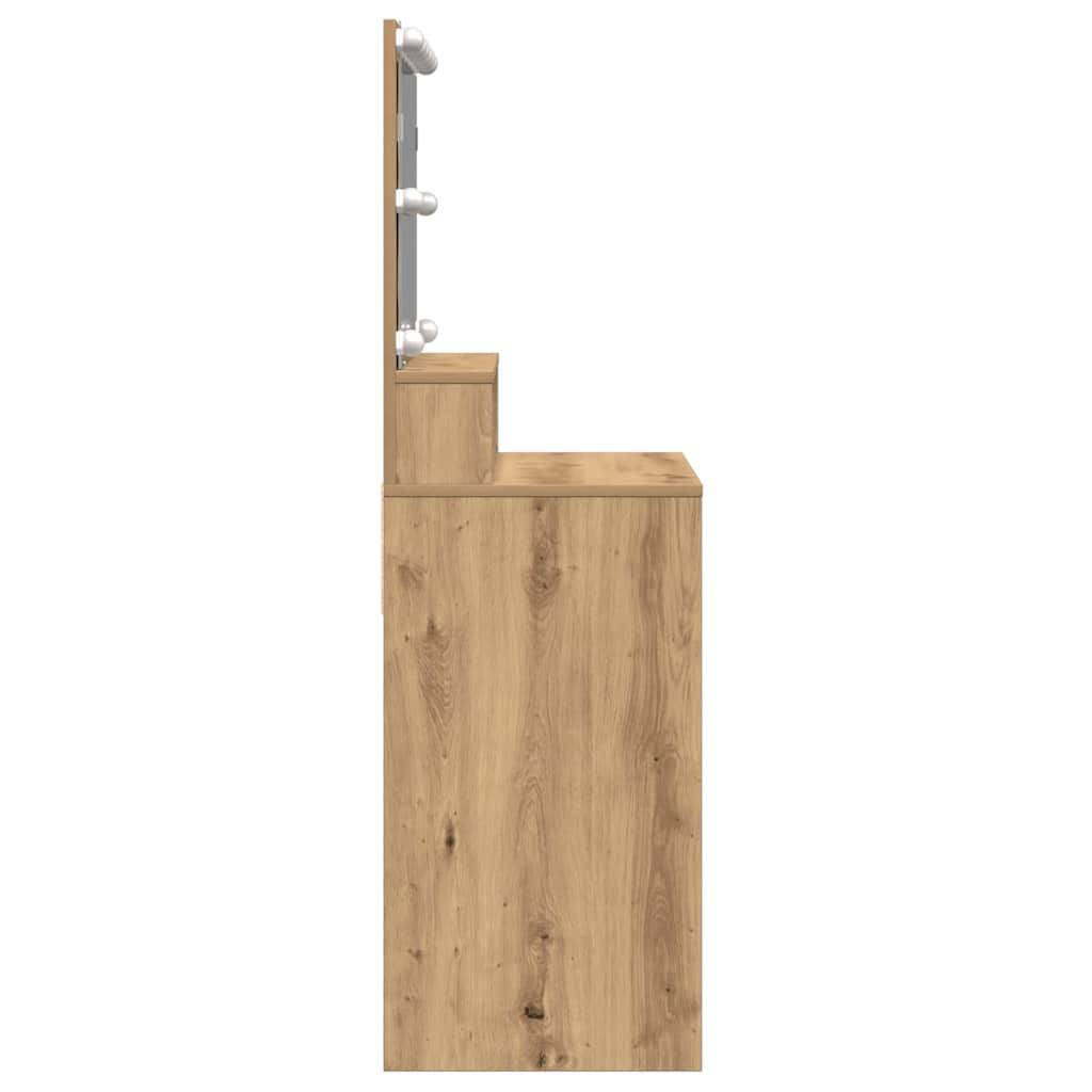 Öltözködőasztal Artisan tölgy 80 x 41 x 134,5 cm Szerelt Fa