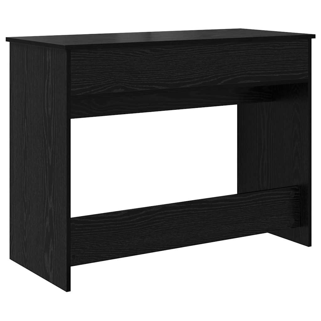 Kozmetikai Asztal fiókkal Fekete tölgy 100 x 45 x 76 cm