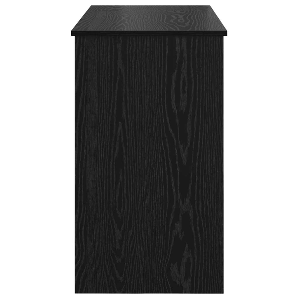 Kozmetikai Asztal fiókkal Fekete tölgy 100 x 45 x 76 cm