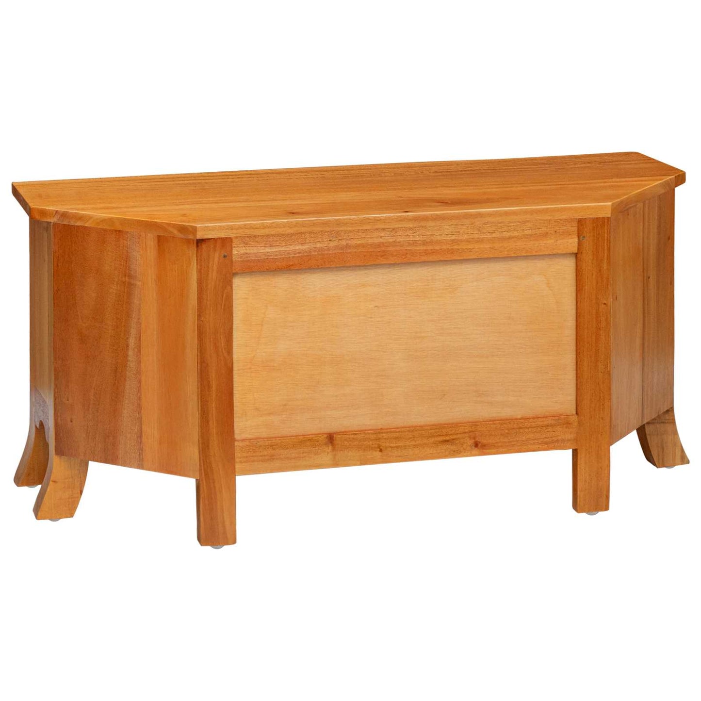 TV szekrény Természetes 100 x 40,5 x 46 cm Tömör Mahagóni Fa