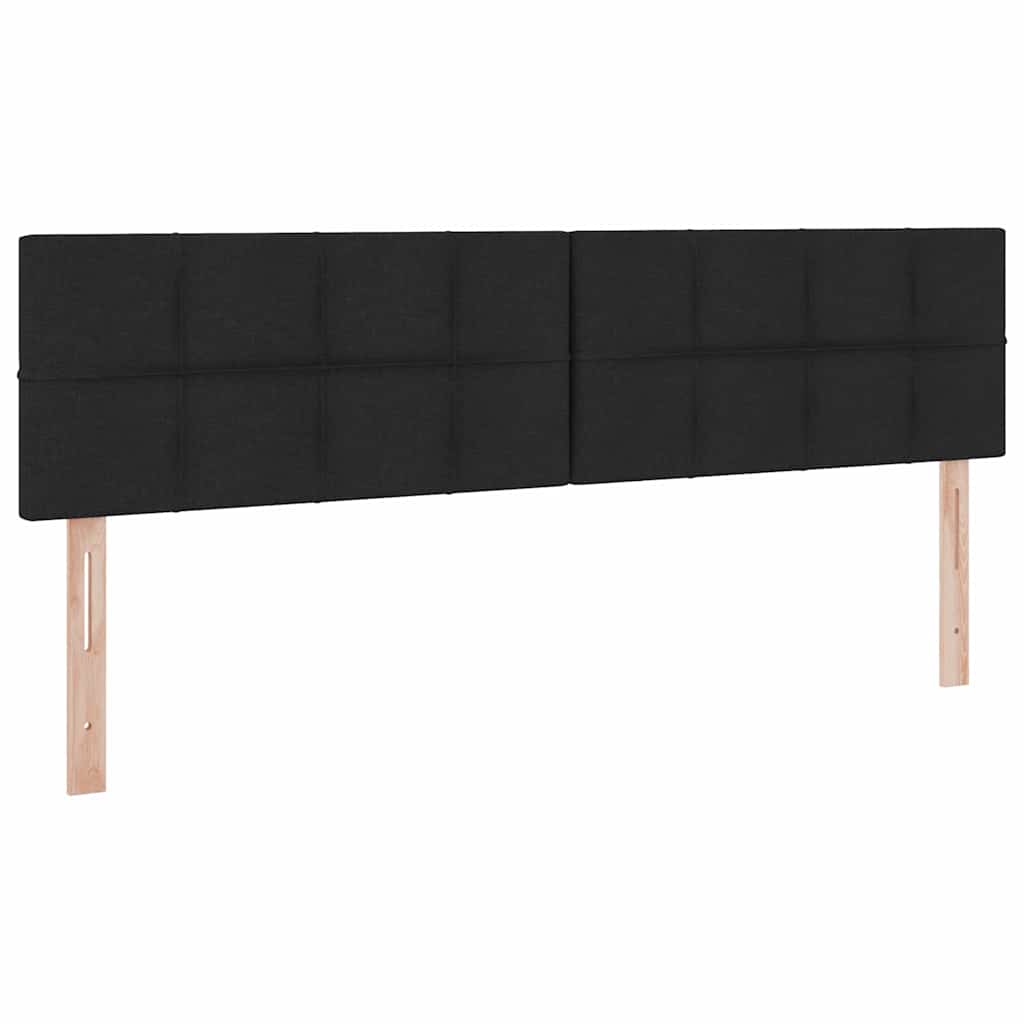 Tárolós Ágy matracmal fejtámlával Fekete 200 x 200 cm Műbőr