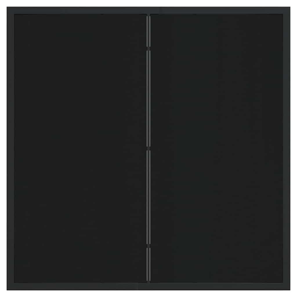 Kerti Asztal Fekete 80 x 80 x 73 cm Fém