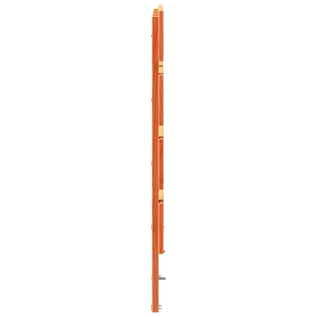 Fejtámla fejtámlával Barna 140,5 x 3 x 80 cm Tömör fenyőfa