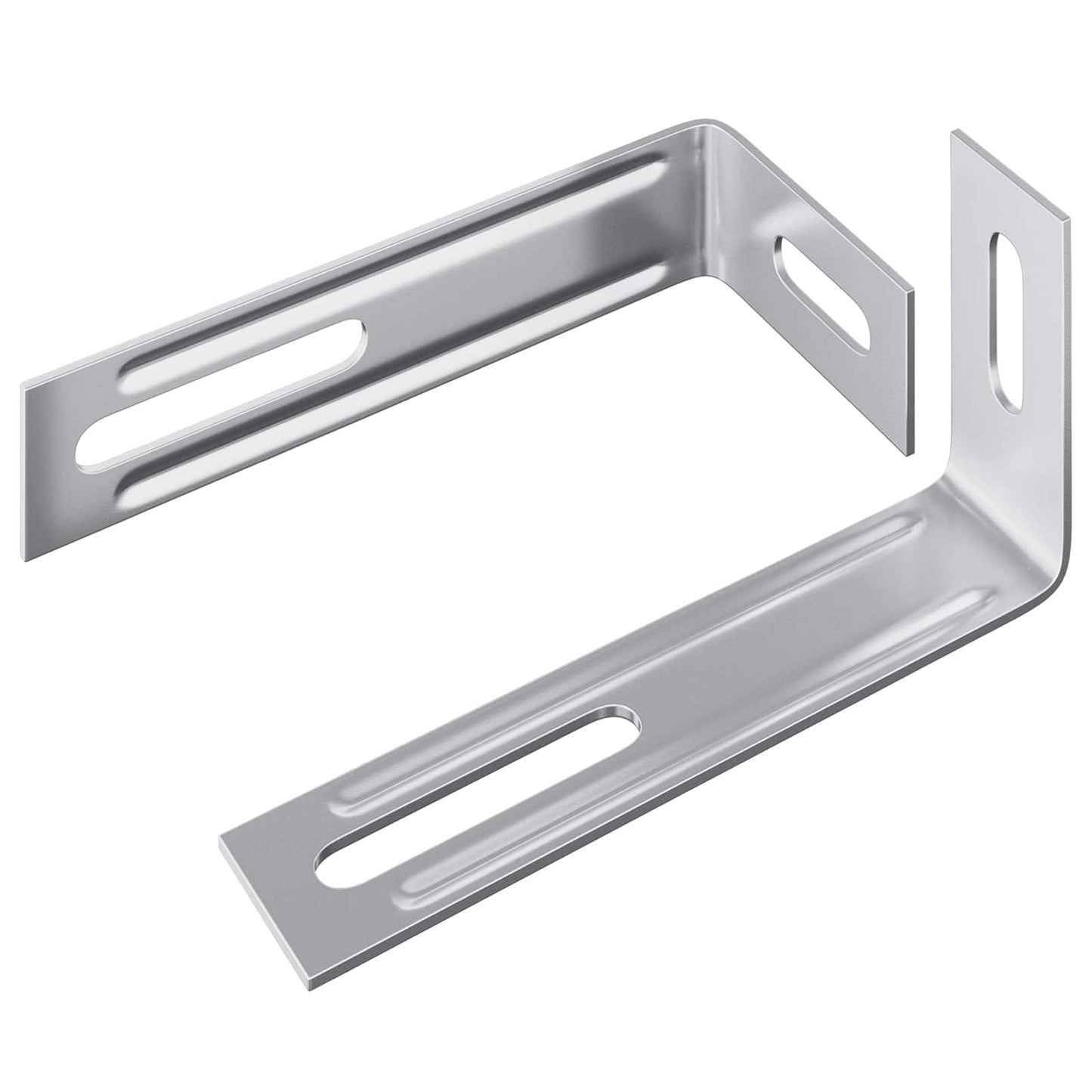 Anti Tip konzol Egyszínű 2 pcs Ezüst 74,5 x 15 x 32 mm Vas