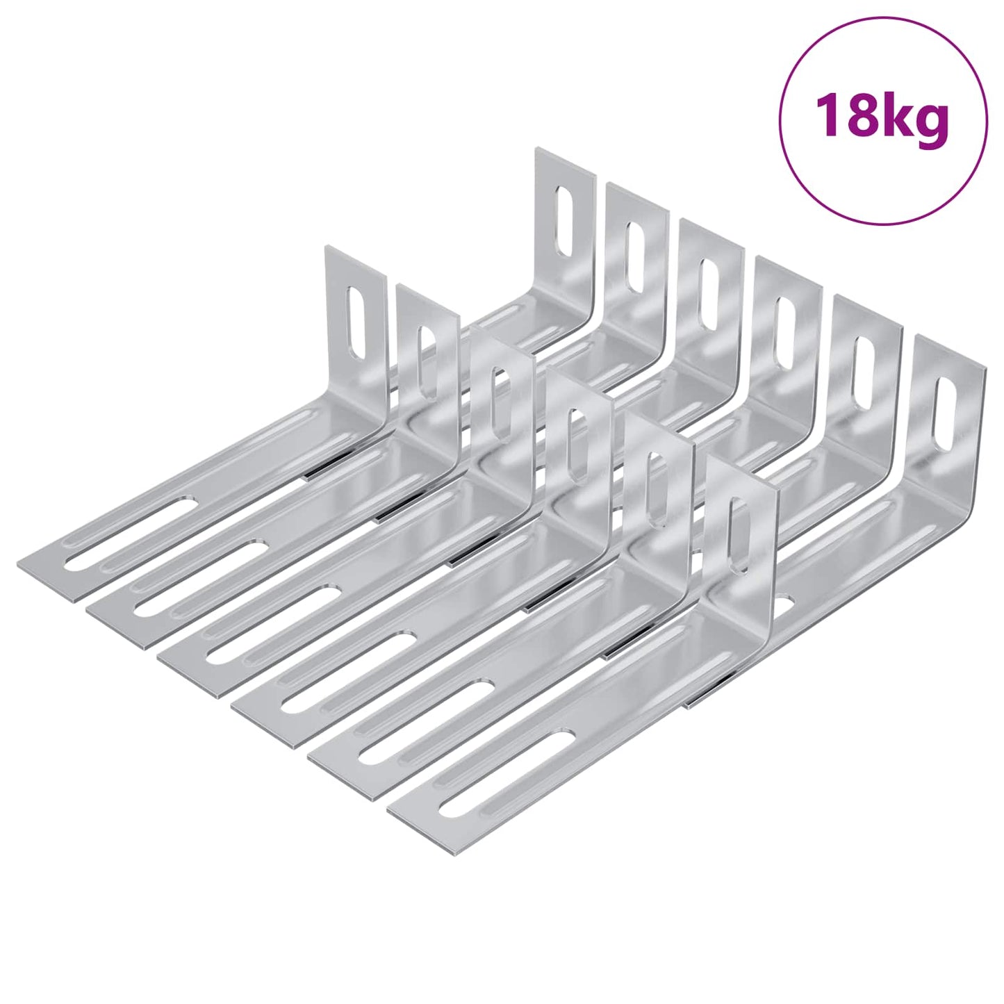 Anti Tip konzol Egyszínű 1268 pcs Ezüst Vas