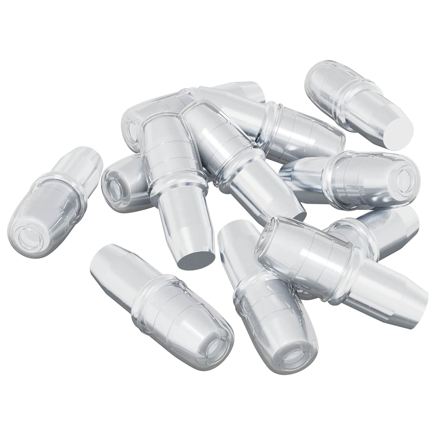 Polc Peg 12 pcs Ezüst 7 x 16 mm Vas