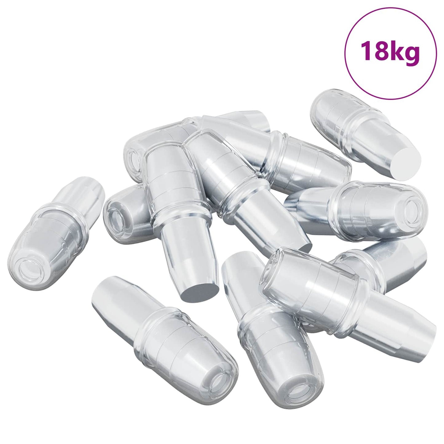 Polc Peg 7200 pcs Ezüst 7 x 16 mm Vas