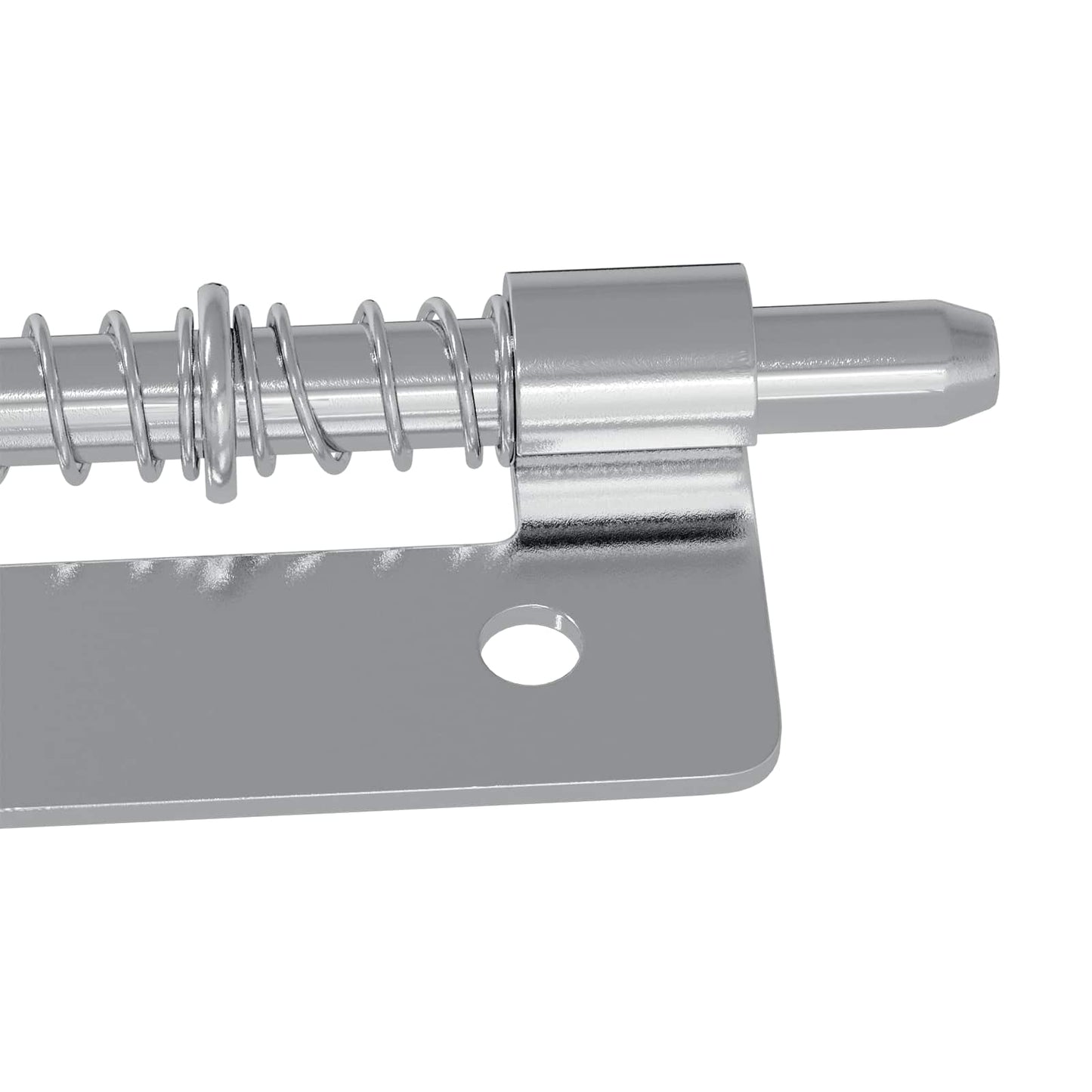 Zár 2 pcs Ezüst 46 x 17 x 1,2 mm Acél
