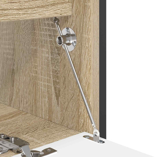 Húzó Rúd Zsanér 2 pcs Ezüst 190 mm Vas
