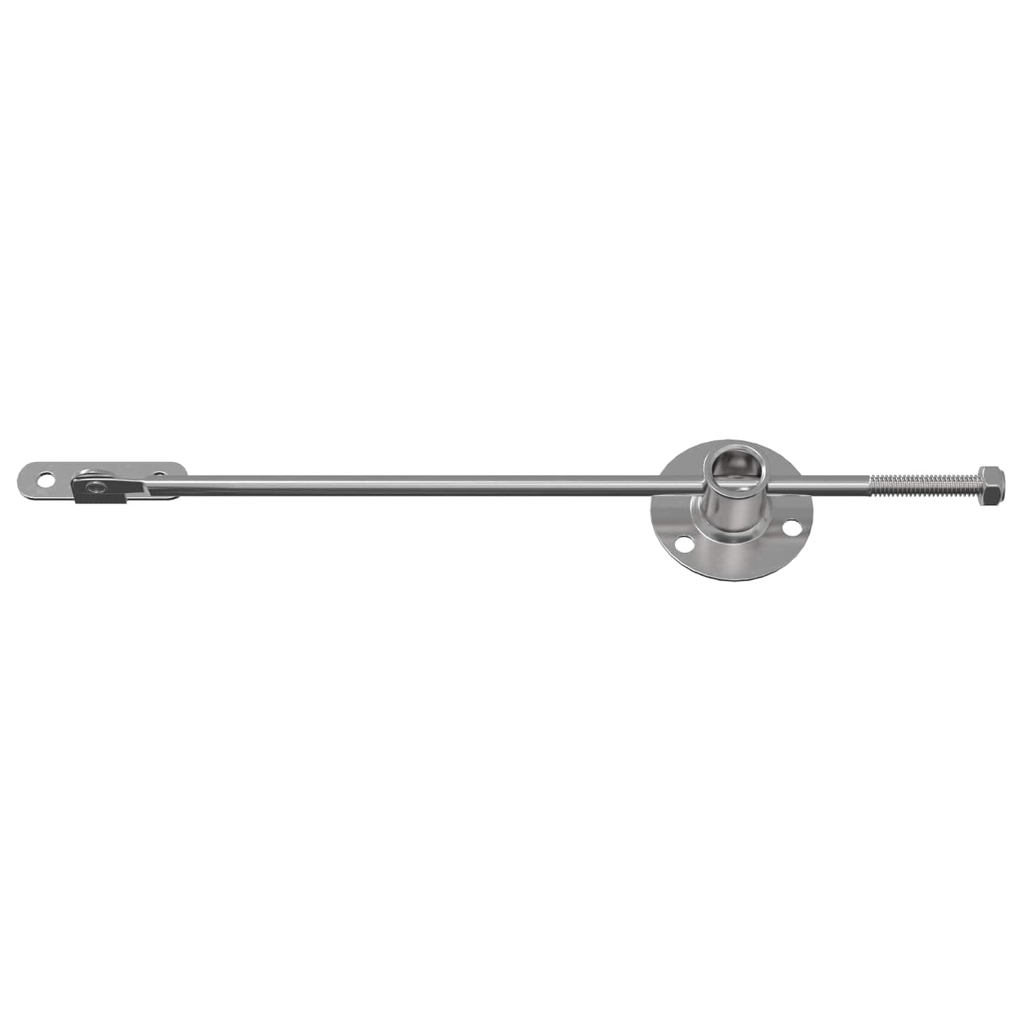 Húzó Rúd Zsanér 2 pcs Ezüst 190 mm Vas
