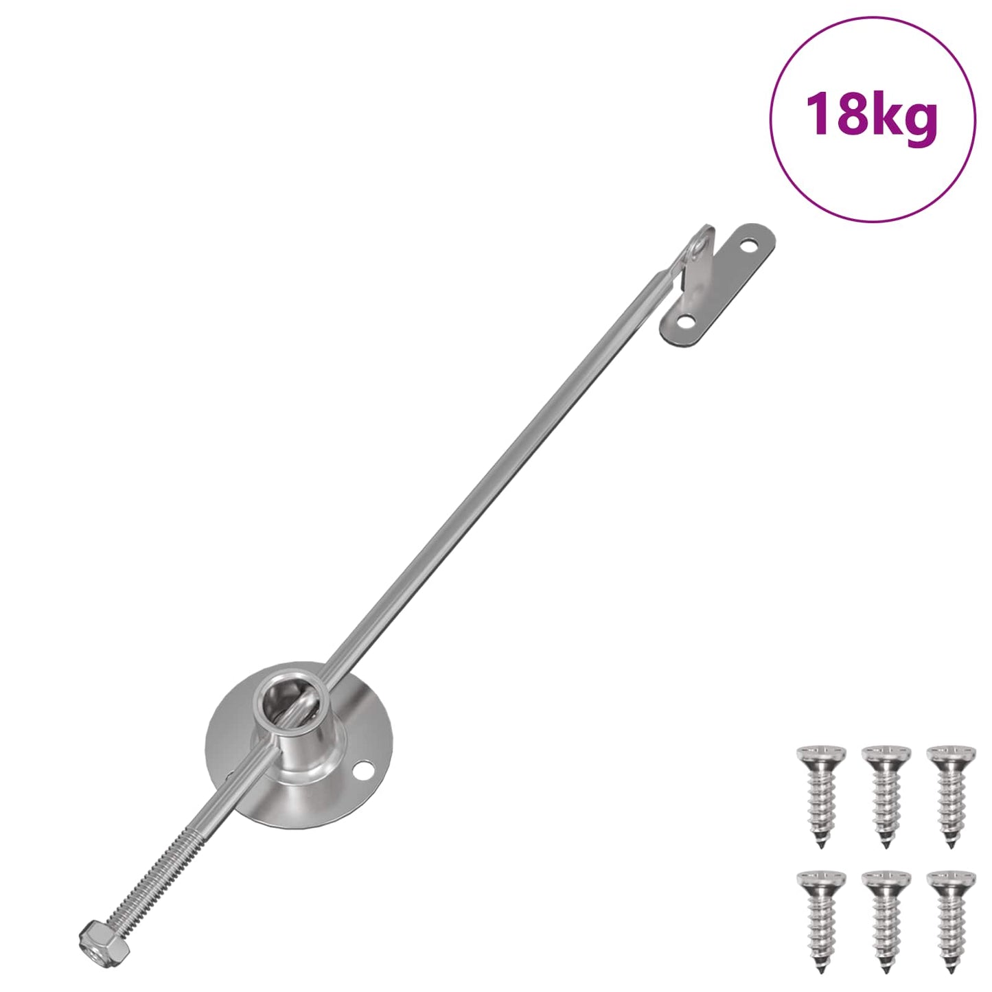 Húzó Rúd Zsanér 439 pcs Ezüst Vas