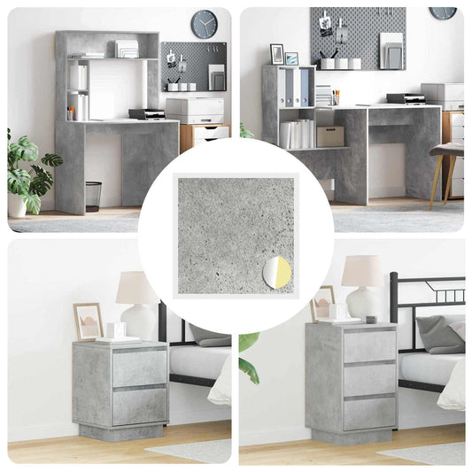 Öntapadó csavar borító 12 pcs Beton Szürke Ø 20 x 0,5 mm