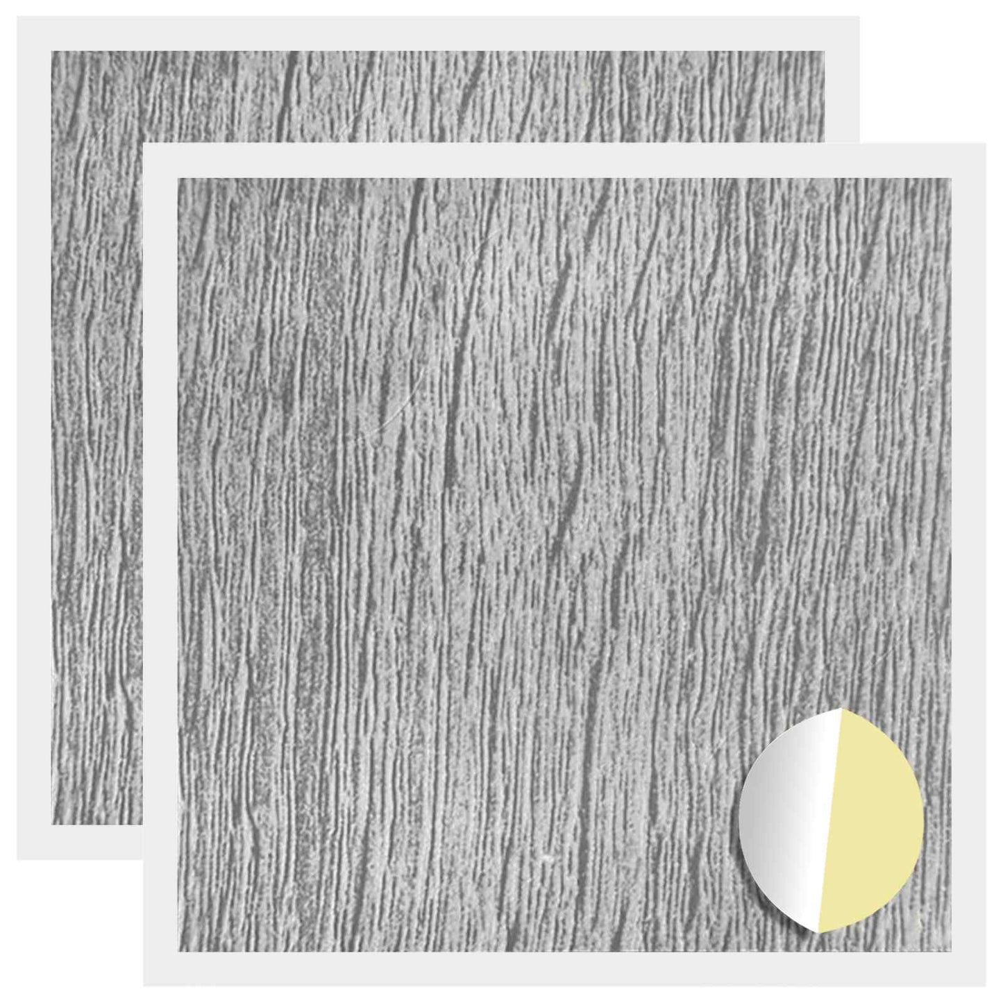 Öntapadó csavar borító 2 pcs Szürke Sonoma Ø 20 x 0,5 mm