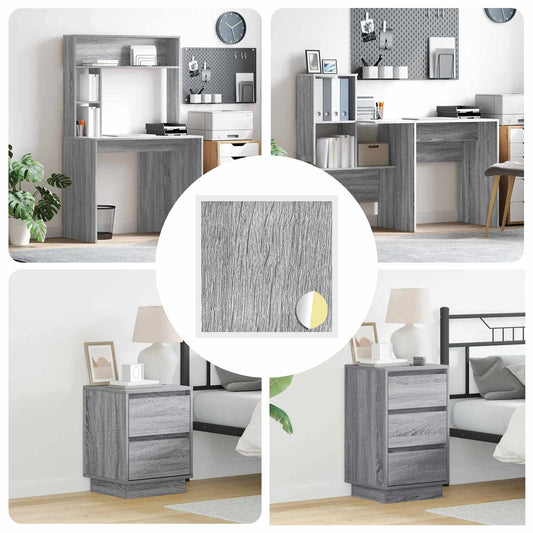 Öntapadó csavar borító 12 pcs Szürke Sonoma Ø 20 x 0,5 mm