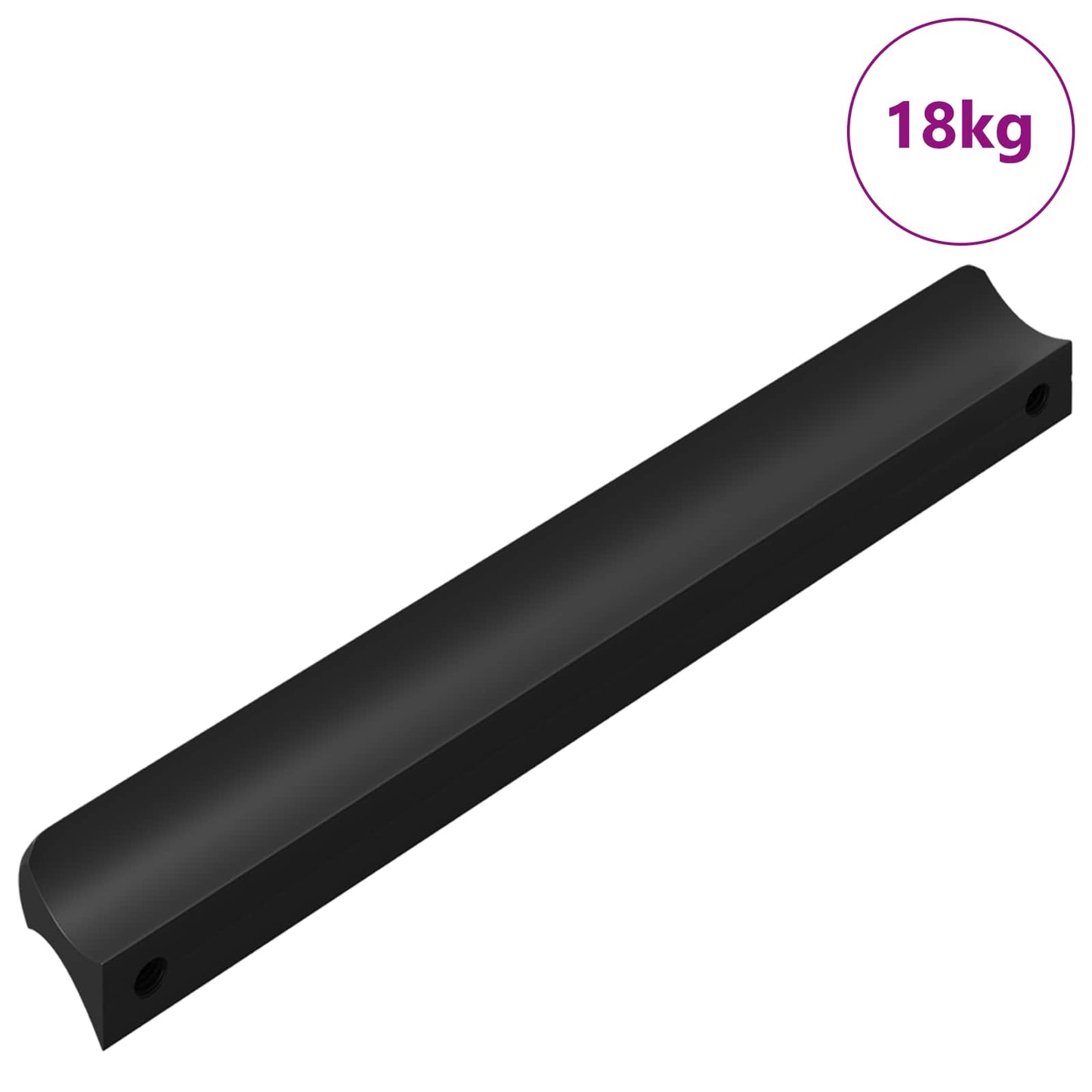 Fogantyú 973 pcs Fekete 106 x 7,4 x 15,5 mm Alumínium