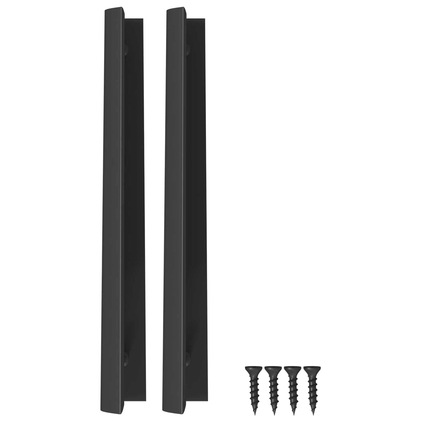 Fogantyú 2 pcs Fekete 120 x 39.6 x 17 mm Alumínium