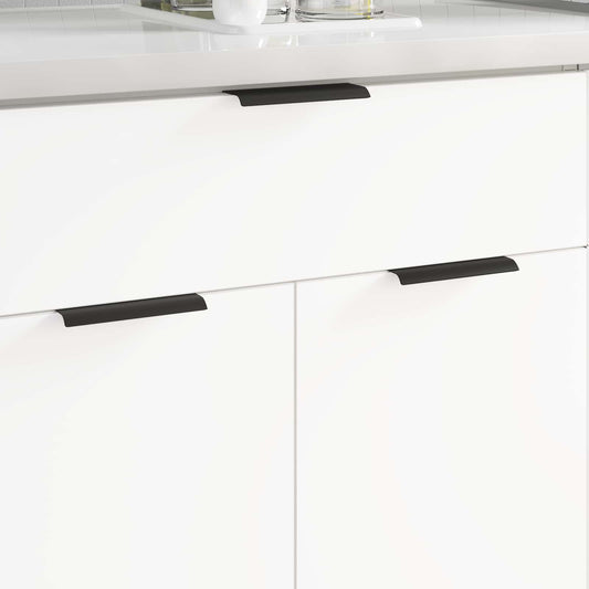 Fogantyú 725 pcs Fekete 120 x 39.6 x 17 mm Alumínium