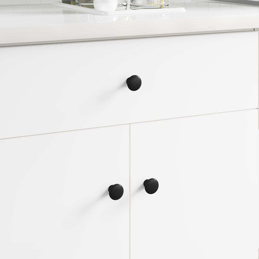 Fogantyú 2 pcs Fekete Ø30 mm Alumínium