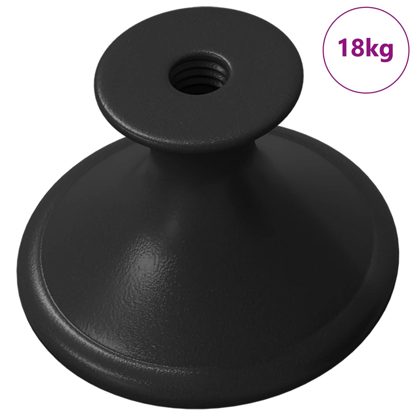 Fogantyú 1461 pcs Fekete Ø30 mm Alumínium