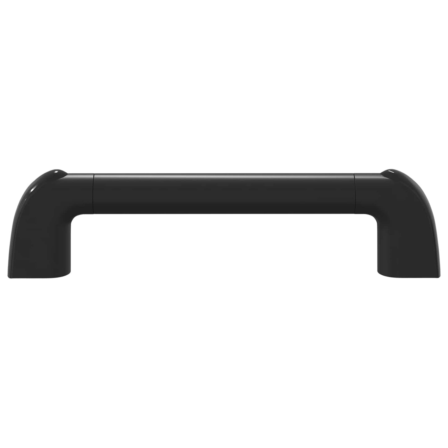 Fogantyú Egyszínű 2 pcs Fekete 380 x 34 x 85 mm Alumínium és PP