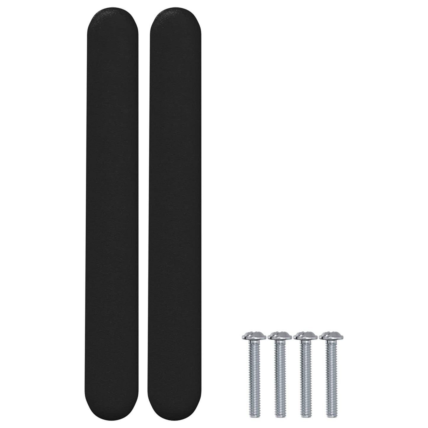 Szekrény Fogantyú 474 pcs Fekete 121 x 16.6 x 28.3 mm Vas