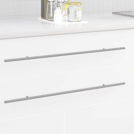 Szekrény Fogantyú 2 pcs Ezüst 700mm Rozsdamentes acél