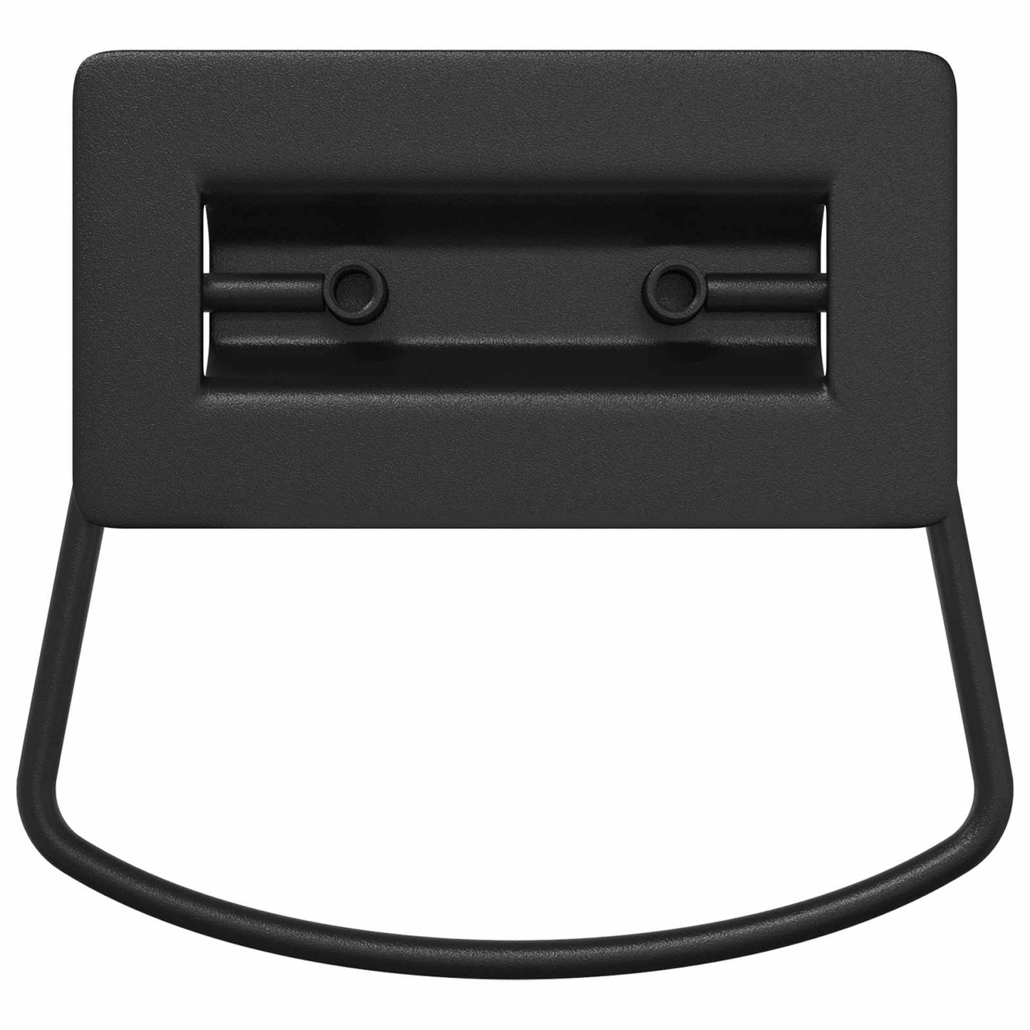 Szekrény Fogantyúk 2 pcs Fekete 85 x 45 mm Fém