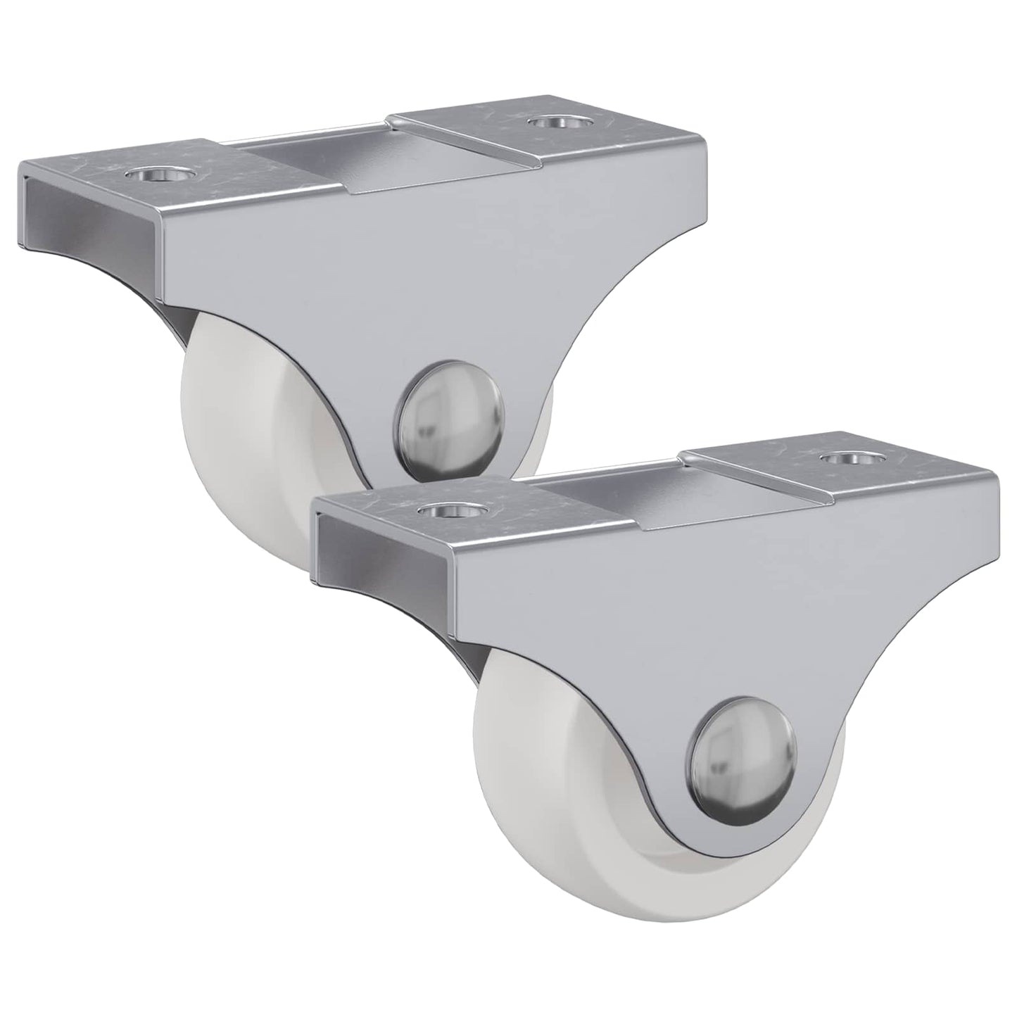 Kerekek 2 pcs Fehér 42 x 11,5 x 29 mm Vas
