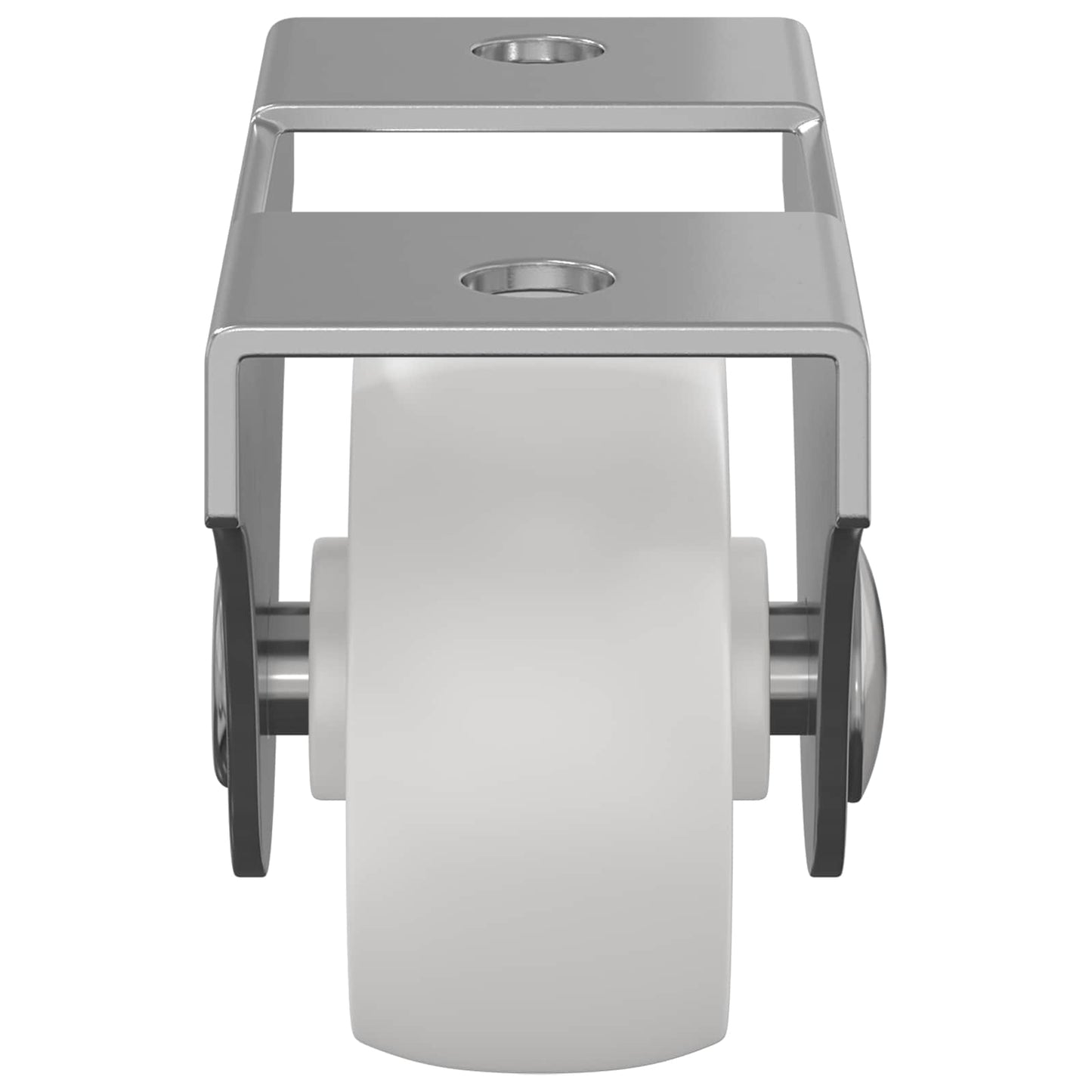 Kerekek 2 pcs Fehér 42 x 11,5 x 29 mm Vas