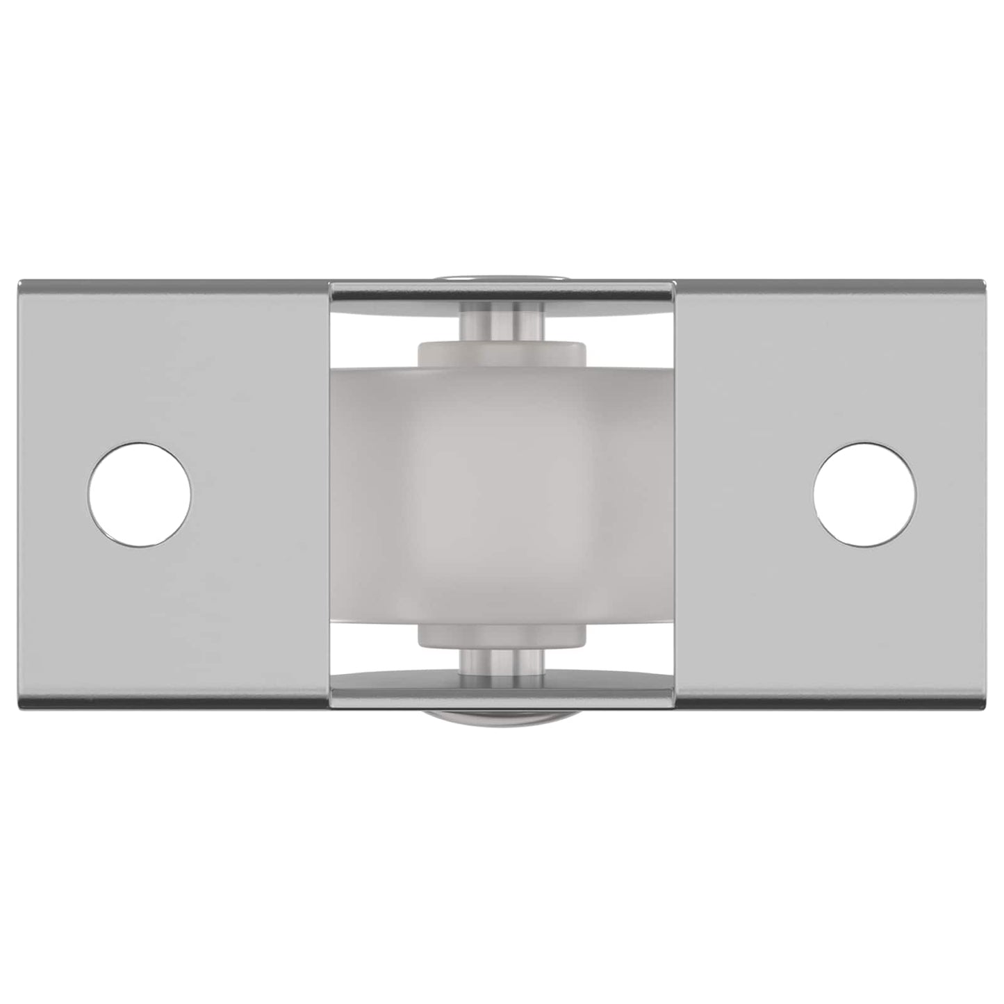 Kerekek 2 pcs Fehér 42 x 11,5 x 29 mm Vas
