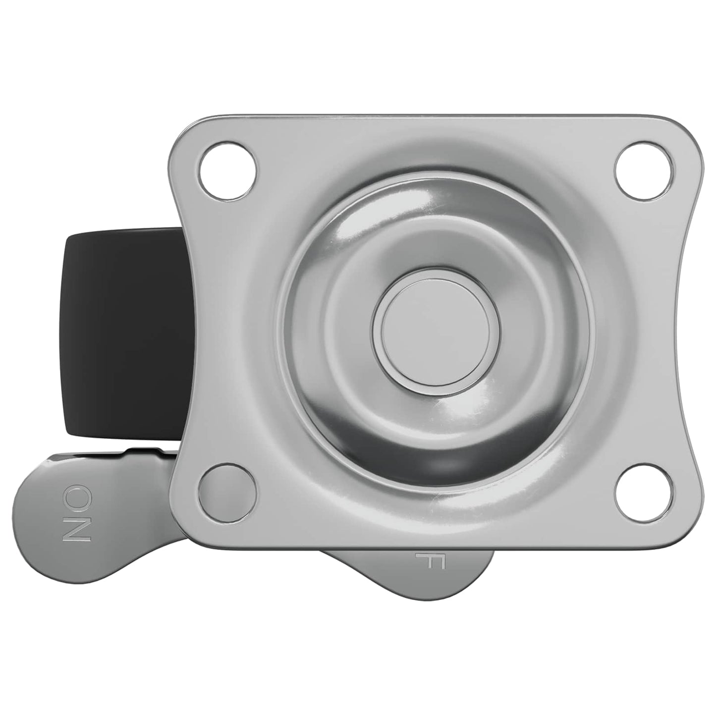 Kerekek 12 pcs Fekete és ezüst 50,7 x 50,7 x 24,4 mm