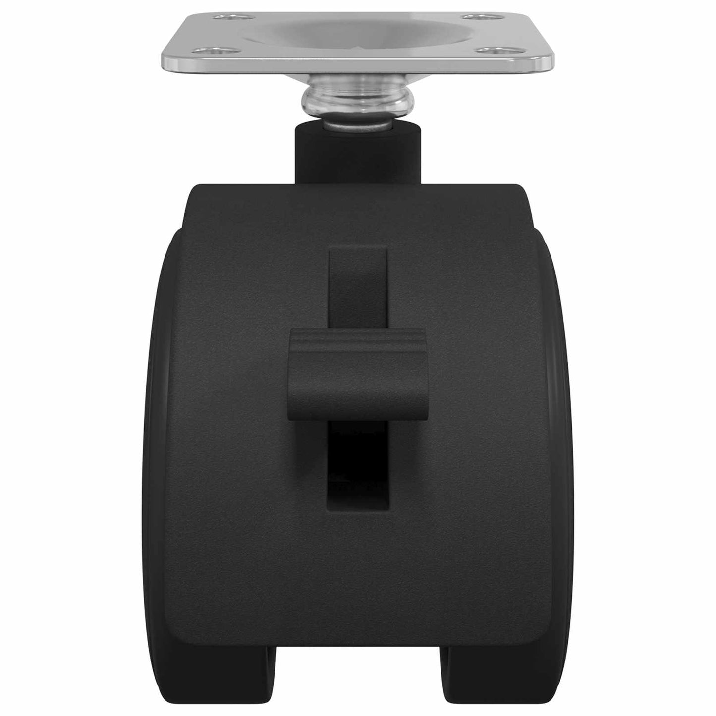 Kerekek 12 pcs Fekete 39,5 x 39,5 x 37,8 mm Vas és Polipropilén