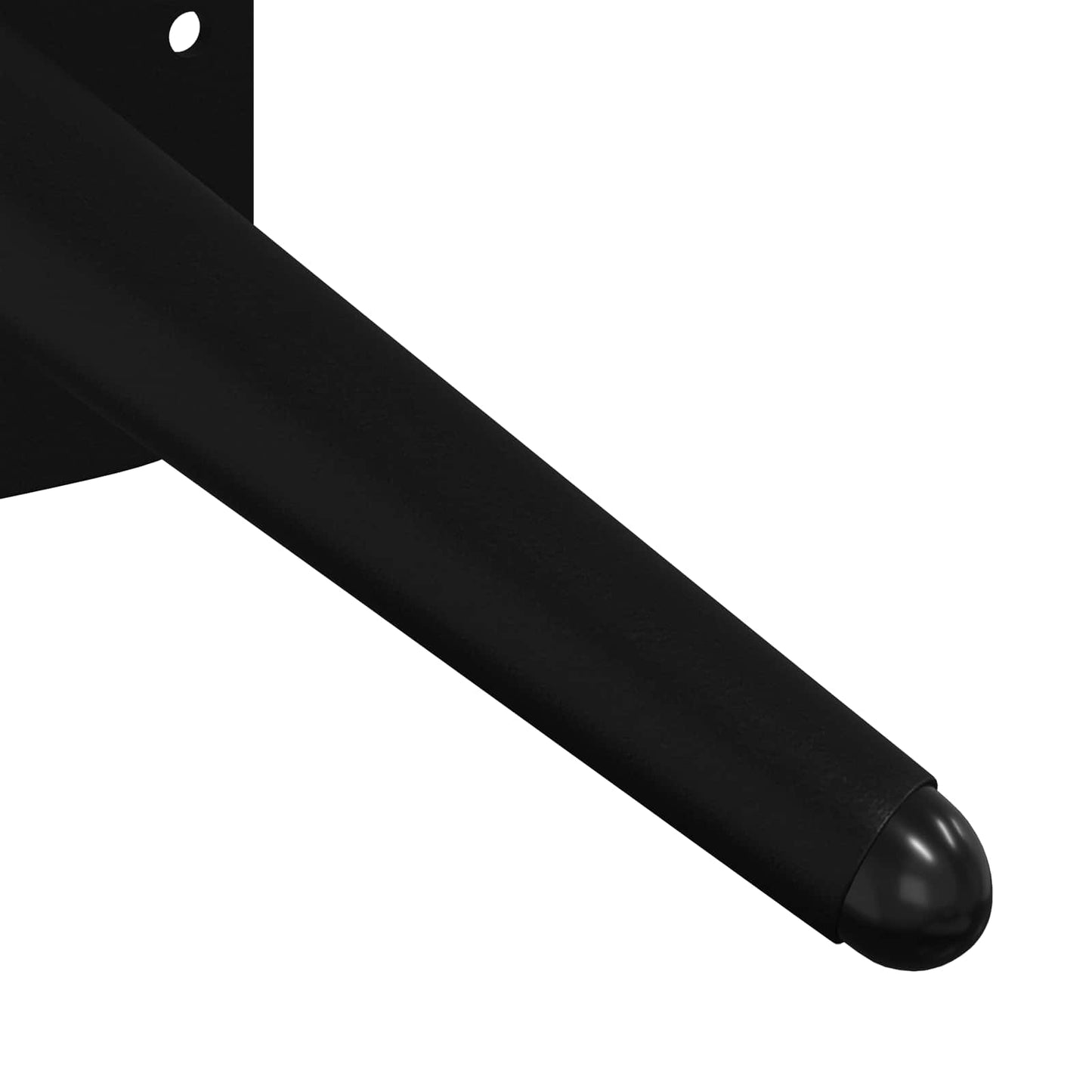 Álló Lábak 2 pcs Fekete 56 x 56 x 100 mm Vas