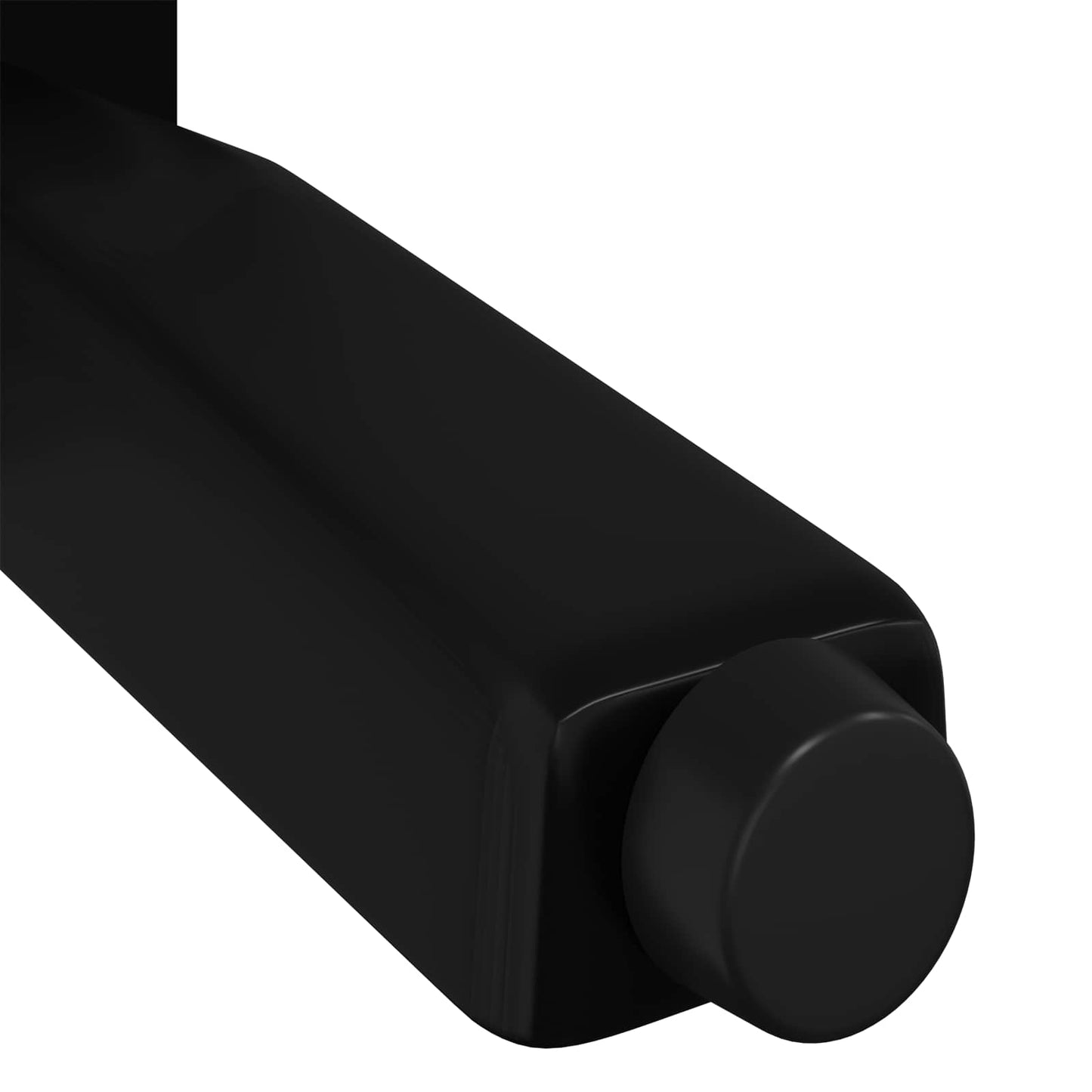 Álló Láb 2 pcs Fekete 40 x 40 x 100 mm Vas