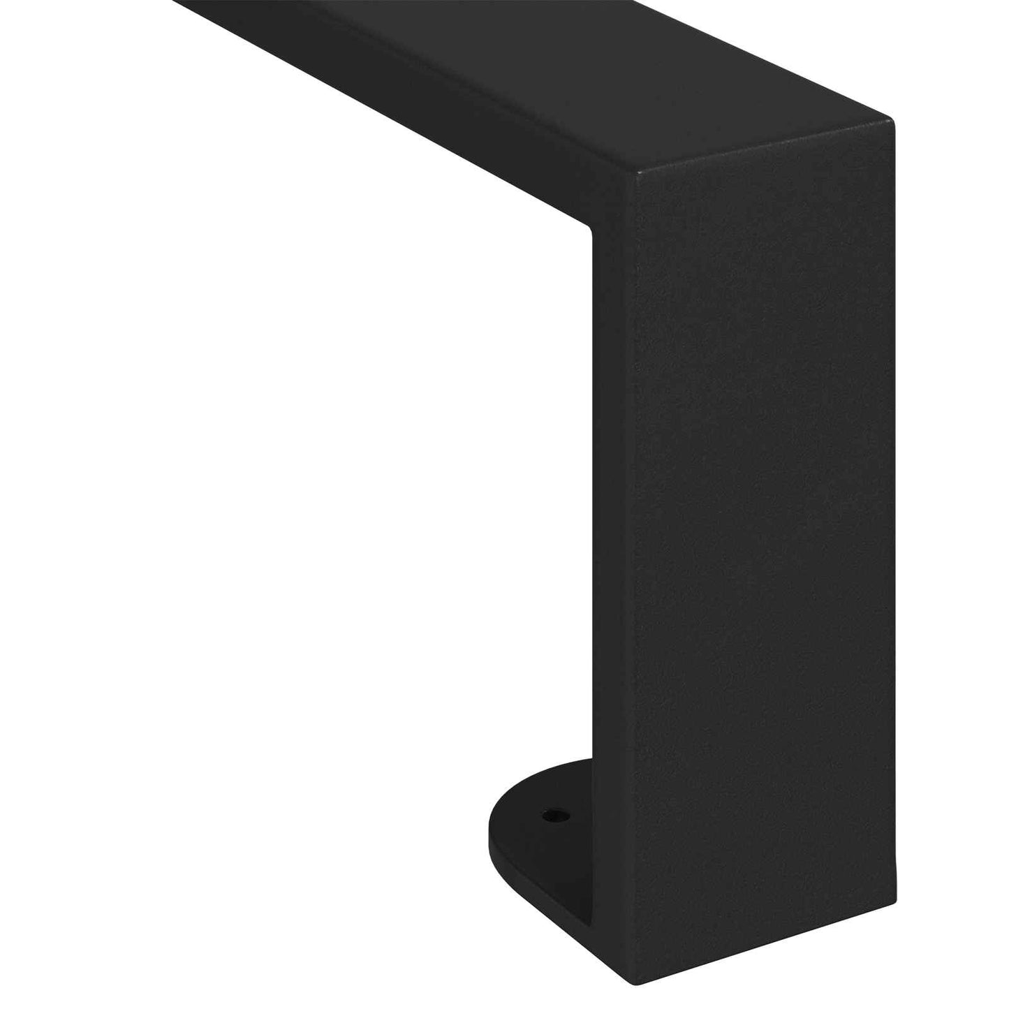 Bútor lábak 12 pcs Fekete 311 x 40,5 x 100 mm Vas