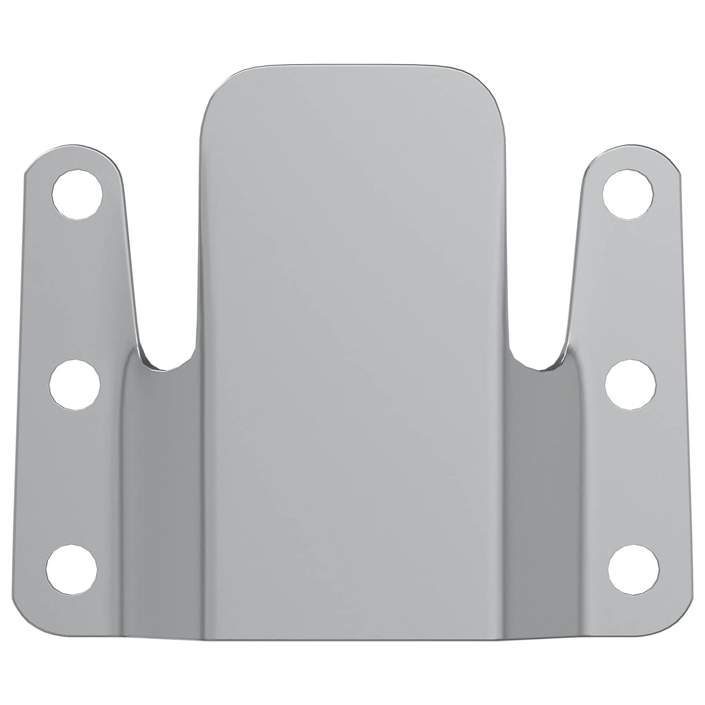 Flush szerelvény tartó 2 Ezüst 75 x 66 x 1,4 mm Acél