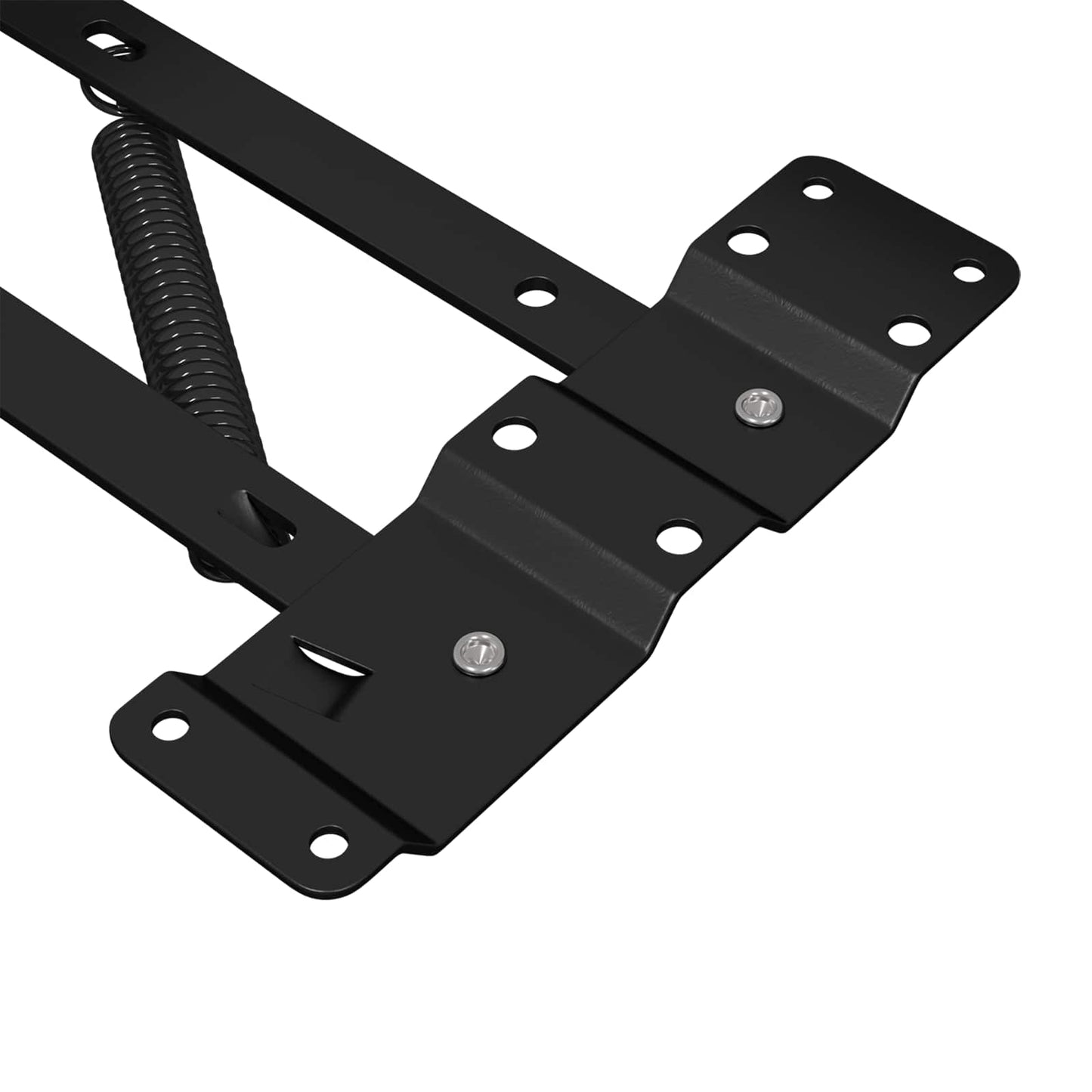 Ágyemelő mechanizmus 2 pcs Fekete 340 x 95 x 40 mm Vas