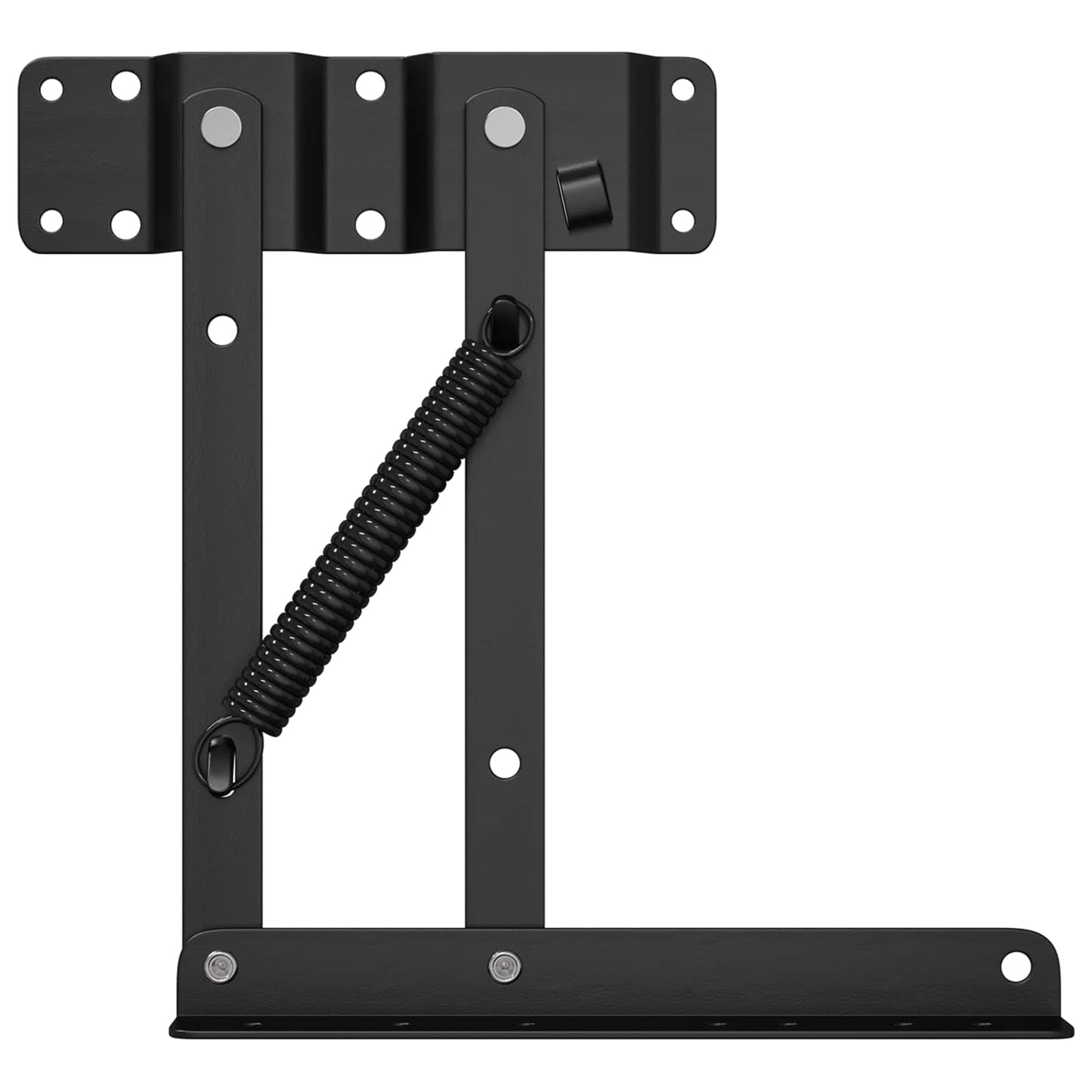 Ágyemelő mechanizmus 2 pcs Fekete 340 x 95 x 40 mm Vas