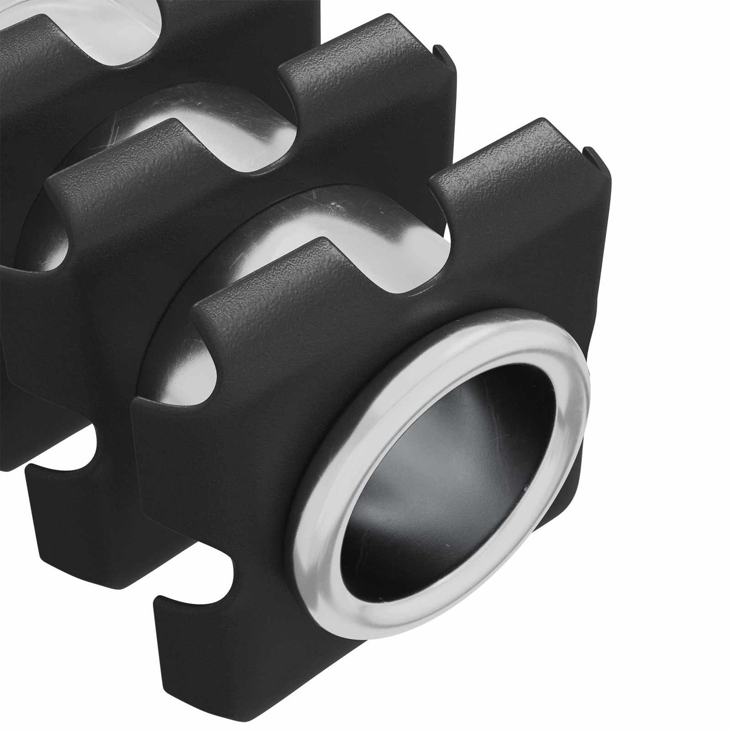 Menetes csőbetét 12 pcs Fekete és Ezüst 15,8 x 15,8 x 22,5 mm