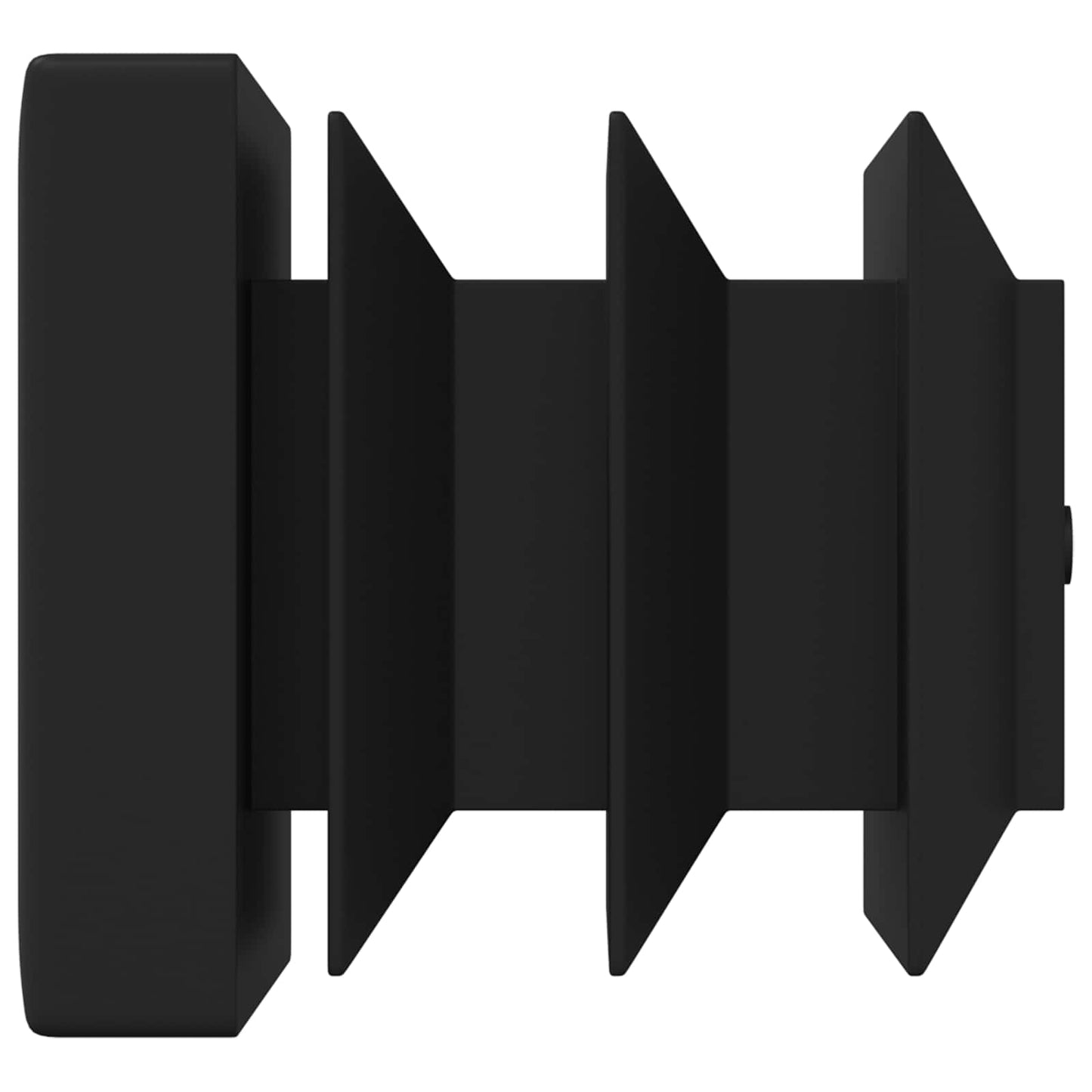 Végsapkák 10909 pcs Fekete 15 x 15 x 15 mm PP