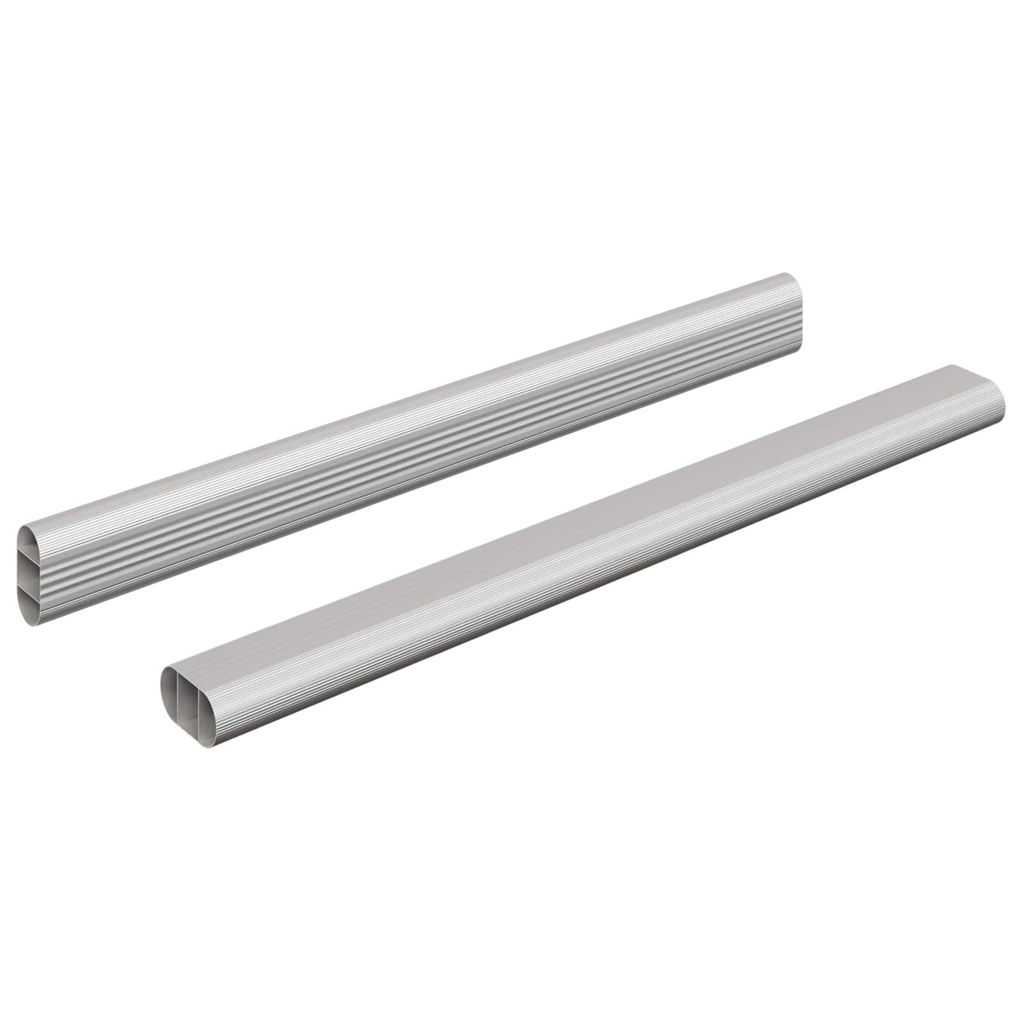 Szekrény rúd 2 pcs Ezüst 316 x 15 x 29 mm Alumínium ötvözet