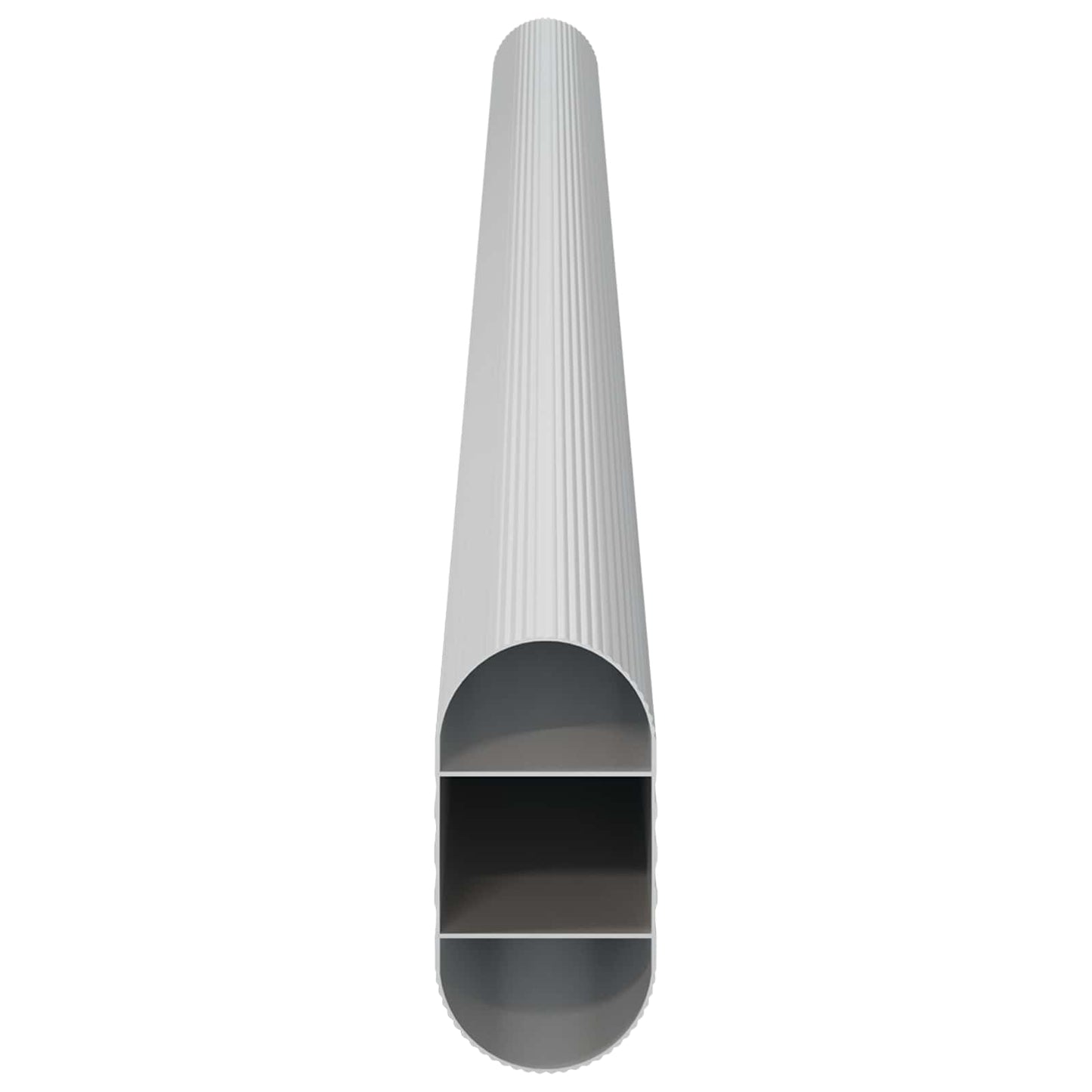 Szekrény rúd 2 pcs Ezüst 316 x 15 x 29 mm Alumínium ötvözet