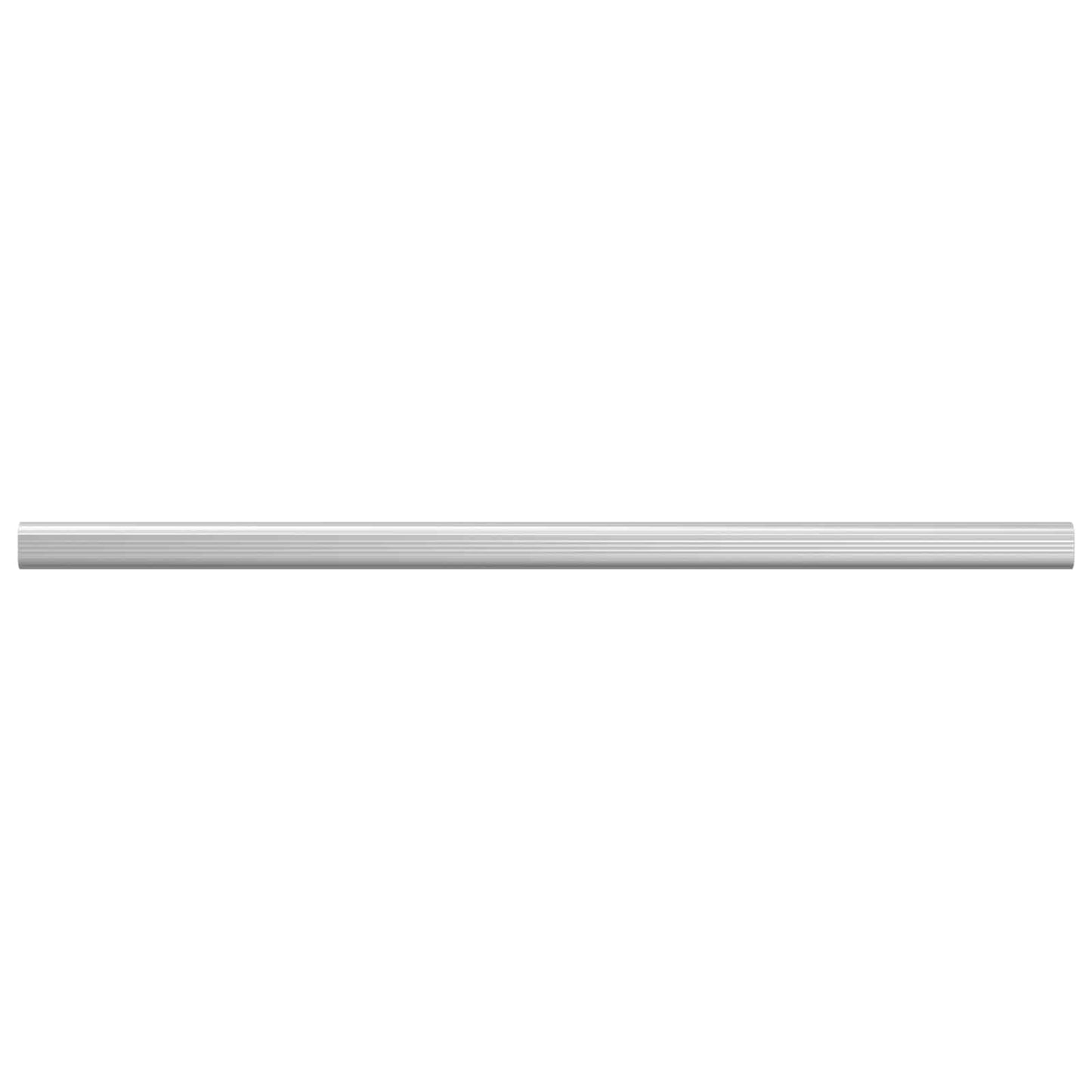 Szekrény rúd 12 pcs Ezüst 664 x 15 x 29 mm Alumínium ötvözet