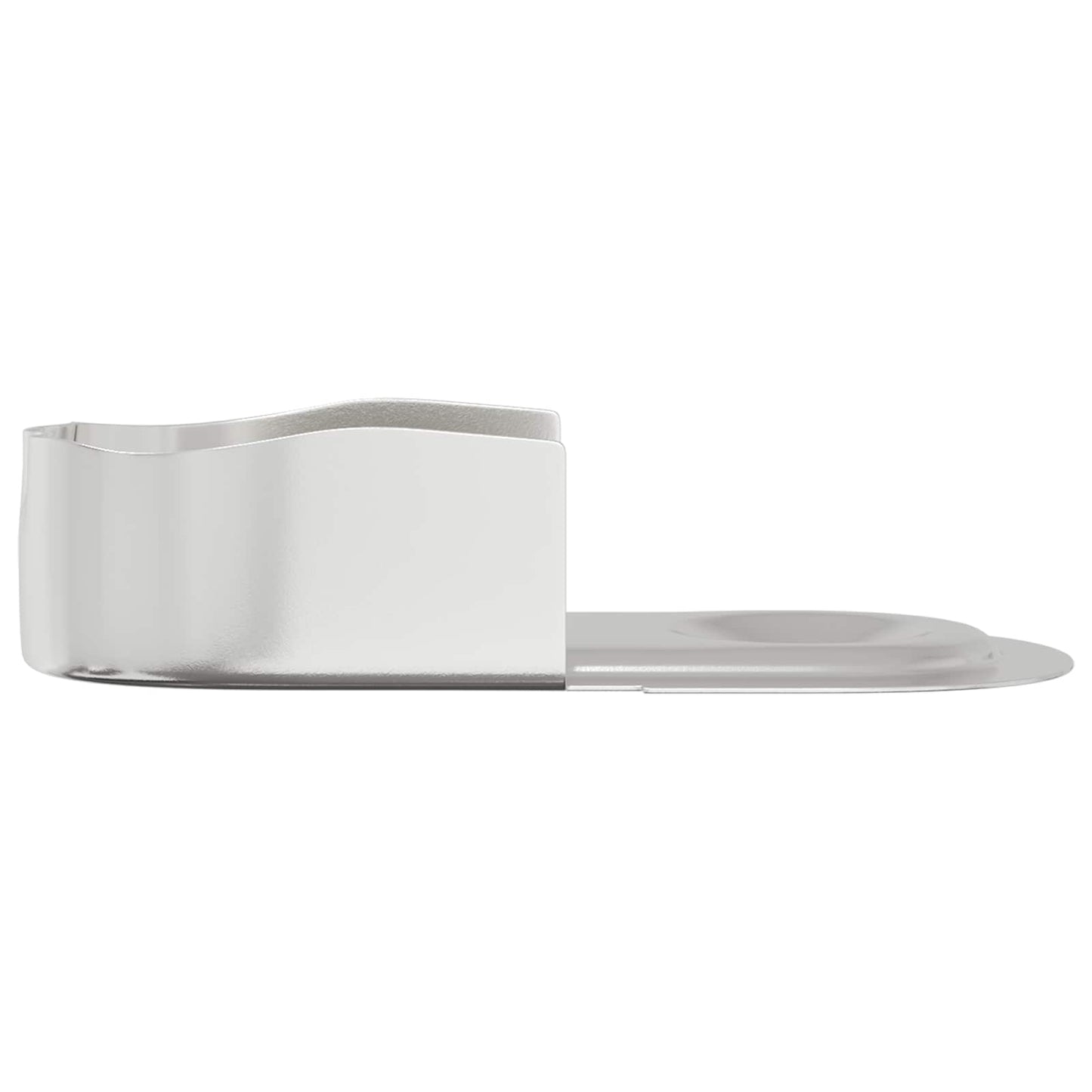 Szekrény rúd tartó 12 pcs Fehér Cink 40 x 18 x 10 mm Vas