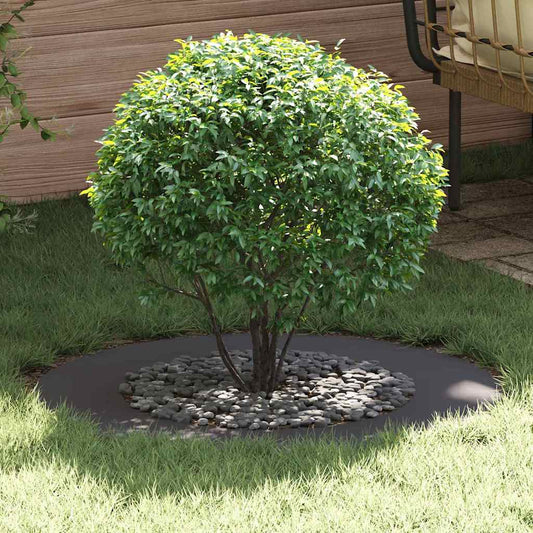 Alkalmas lapos fa gyűrűkhez 5 pcs Fekete Ø50 / 80 cm Acél
