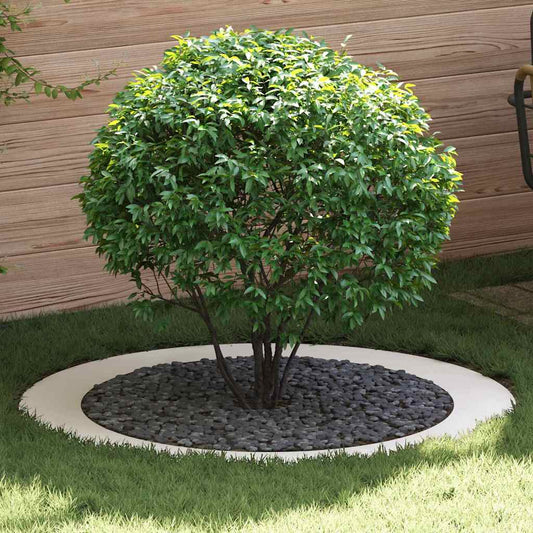 Alkalmas lapos fa gyűrűkhez 5 pcs Fehér Ø90 / 120 cm Acél